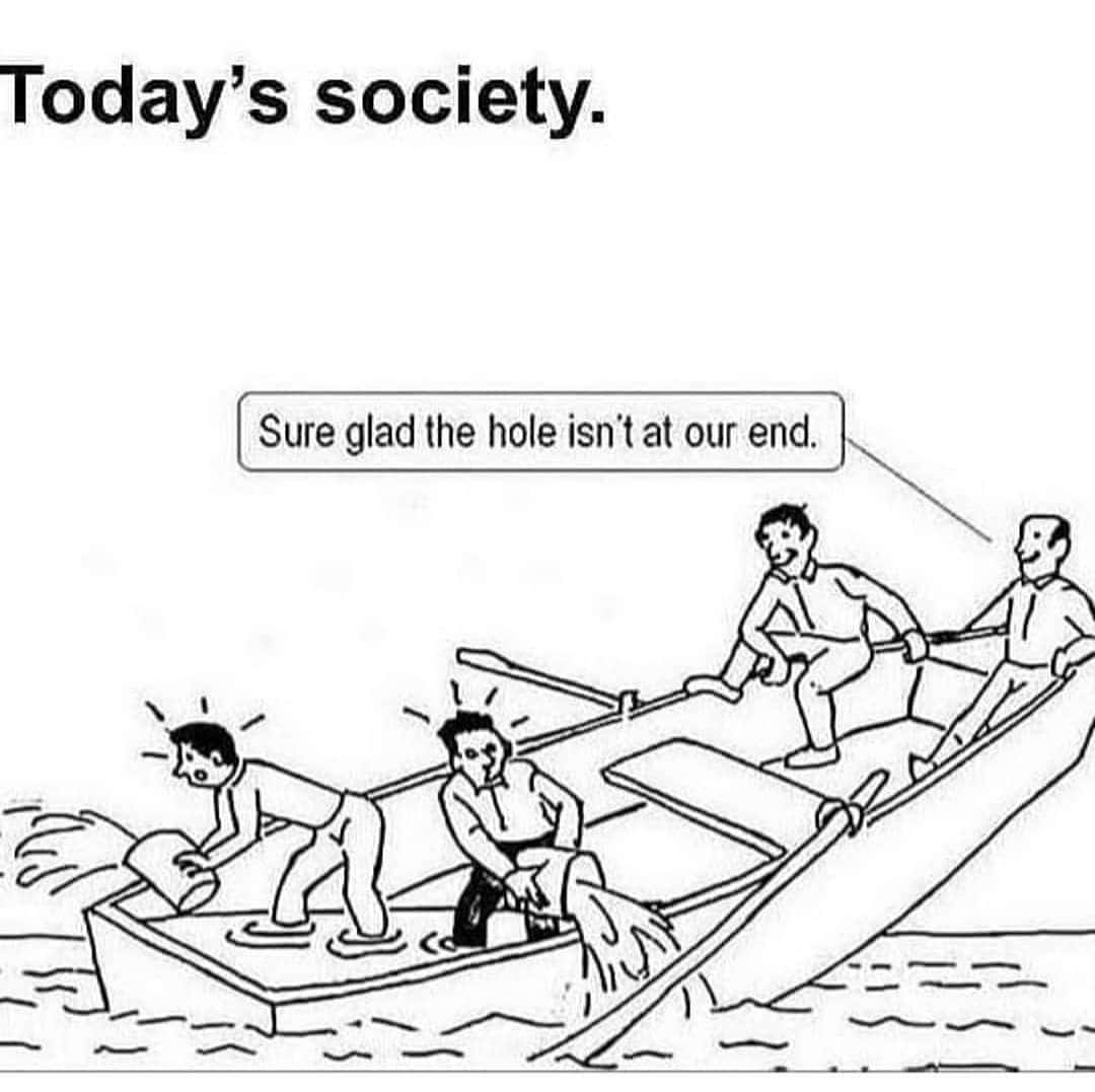 black and white cartoon, men in a sinking boat, man at the hole, SD Desktop Wallpaper