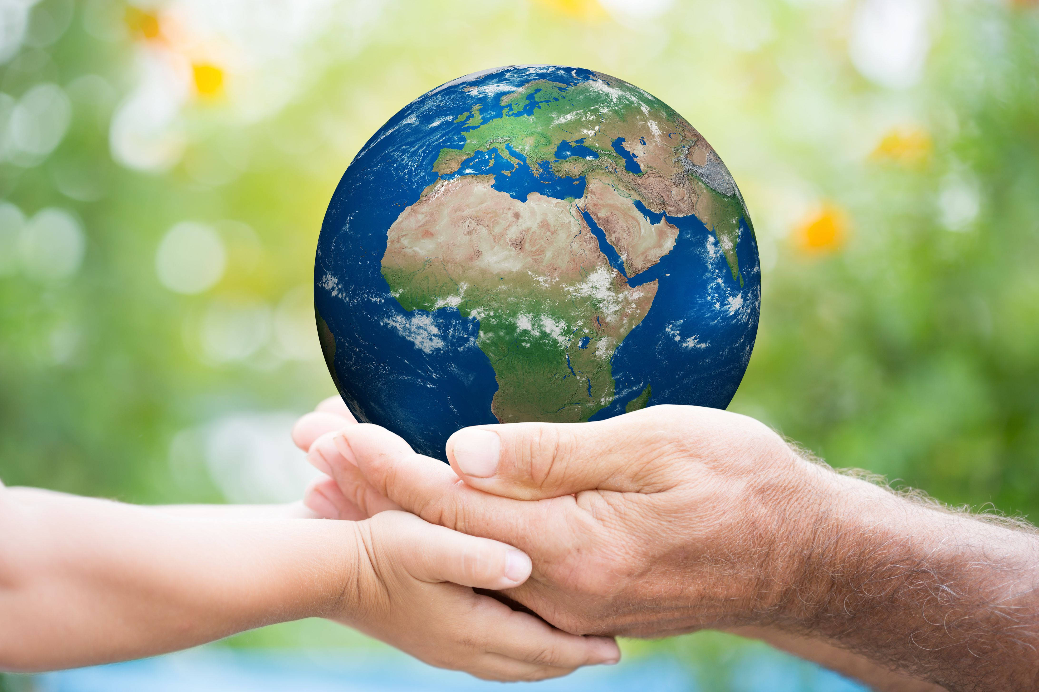 Earth Day, globe, green, 4K Desktop Wallpaper