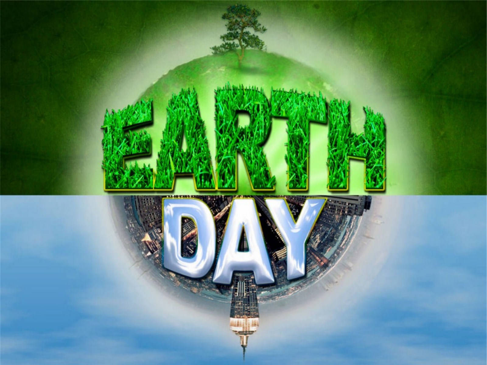 EARTH, DAY, green grass, HD Desktop Wallpaper