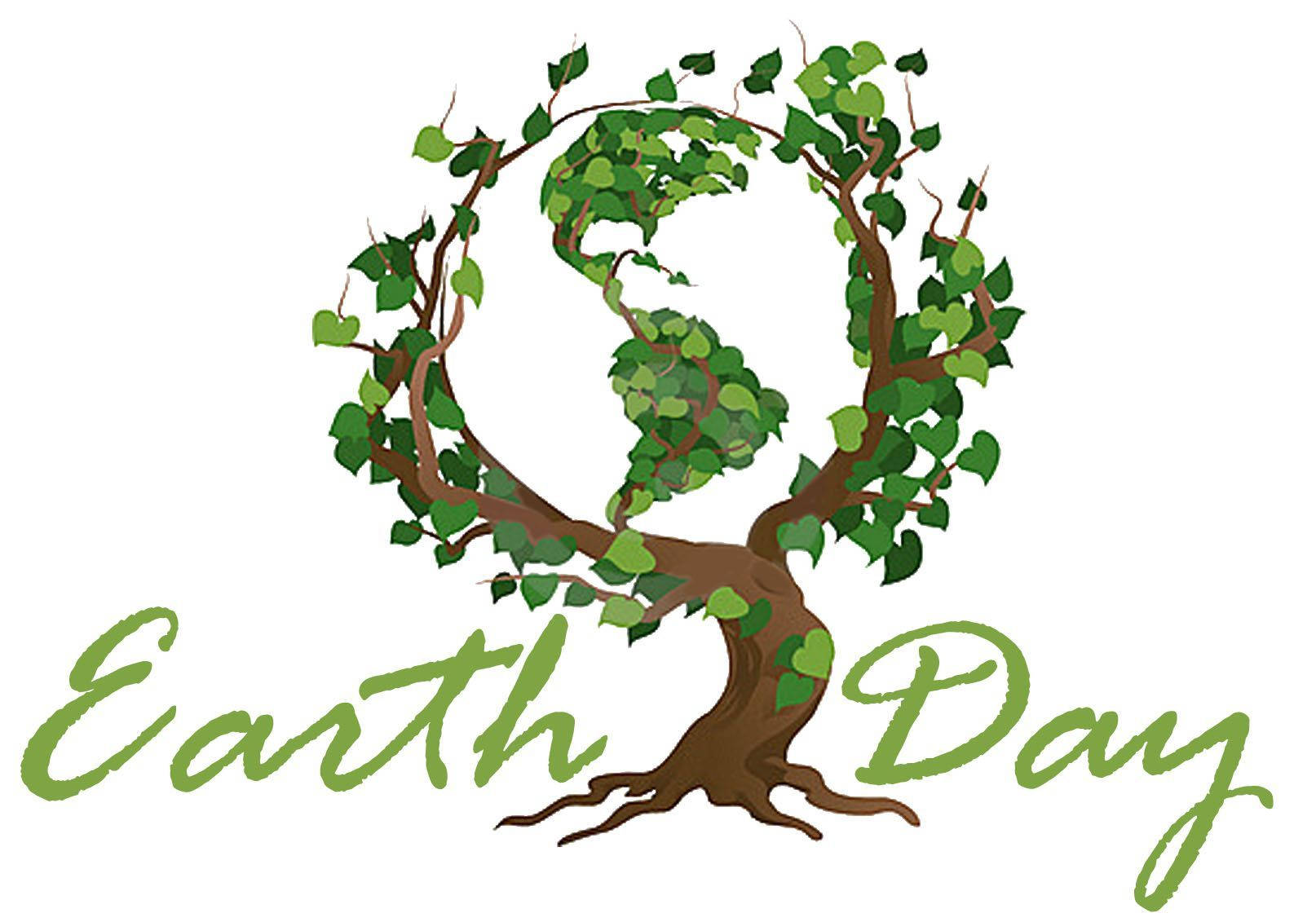 Earth Day, tree, globe, HD Desktop Wallpaper