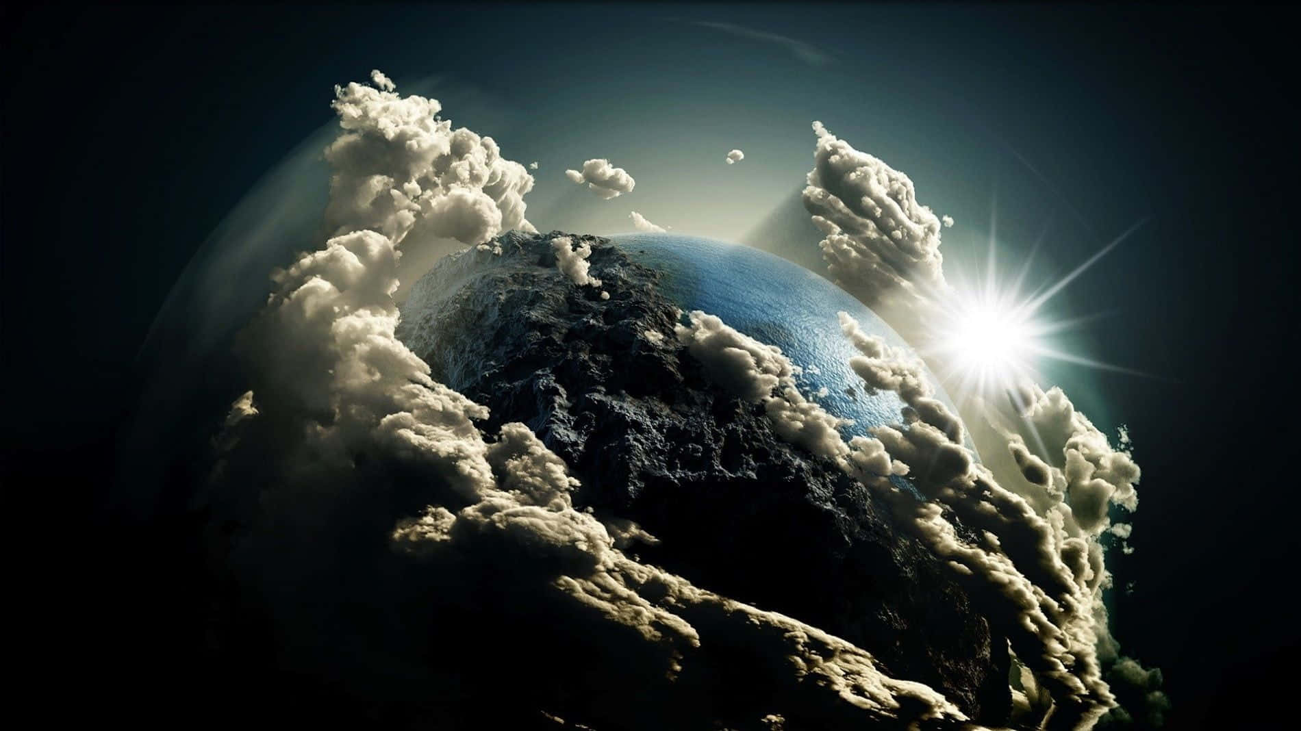 Earth Science, 1900 x 1068, swirling clouds, HD Desktop Wallpaper