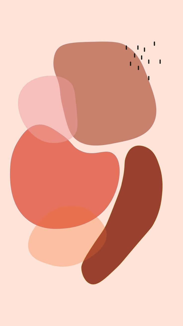 terracotta, blush, pale pink, HD Phone Wallpaper