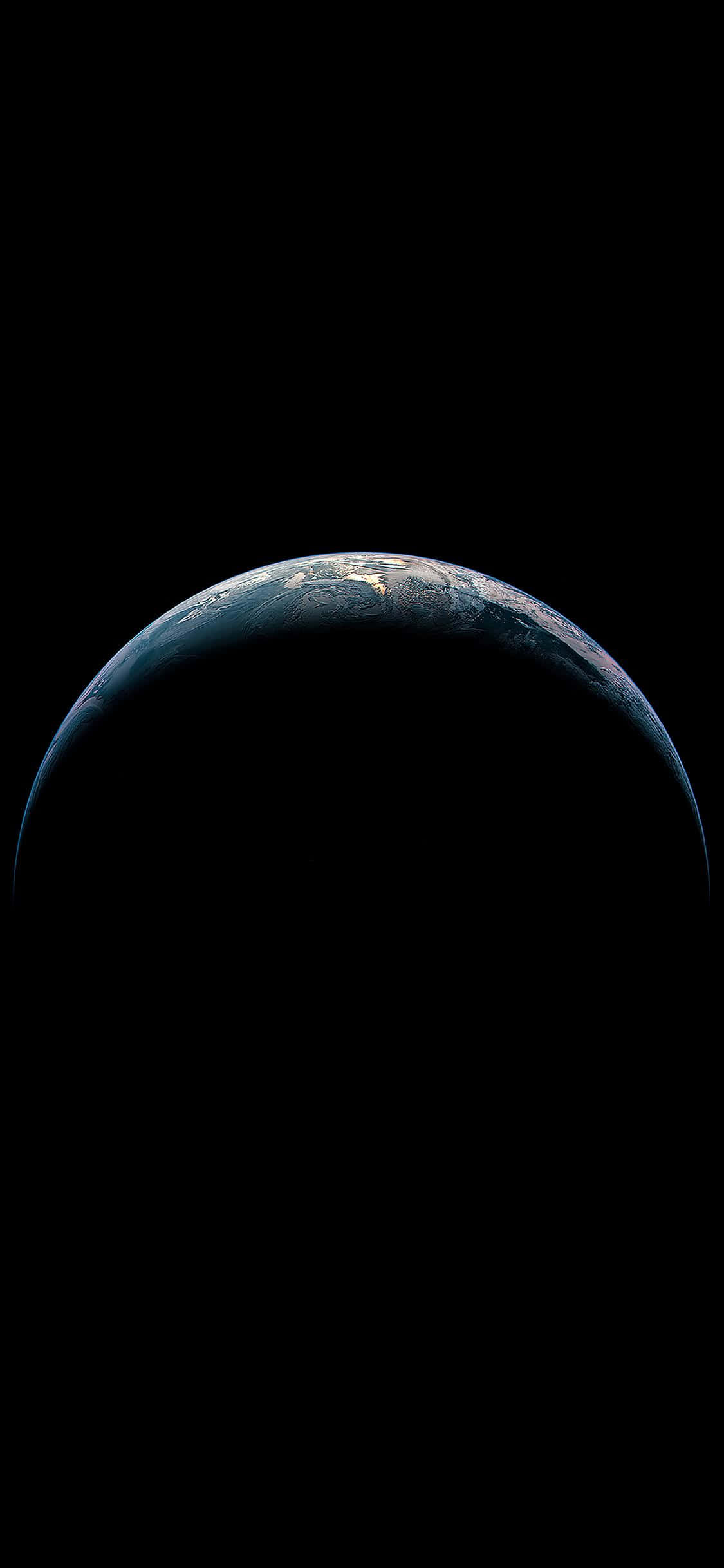 iPhone X, Dark Earth, Earth, Full HD Phone Wallpaper