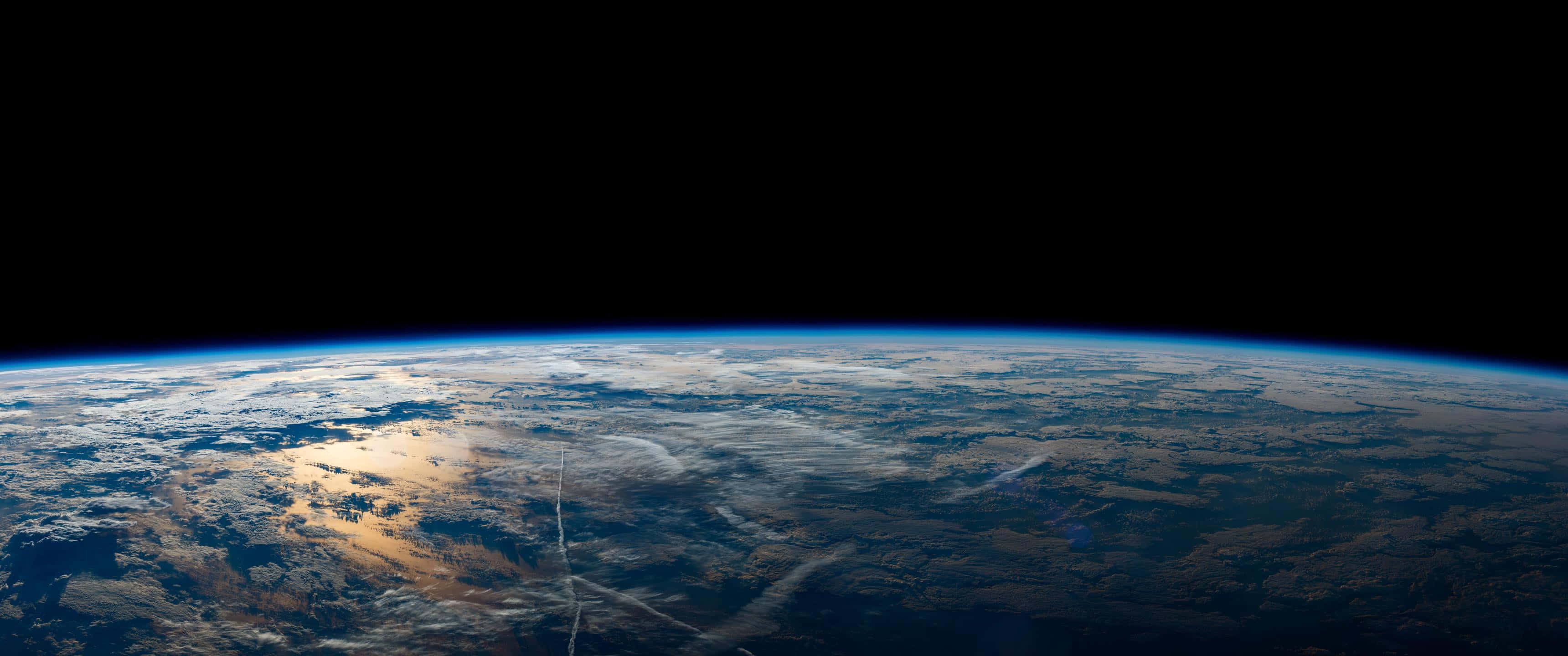 3440x1440, Earth, atmospheric curve, 2K Desktop Wallpaper