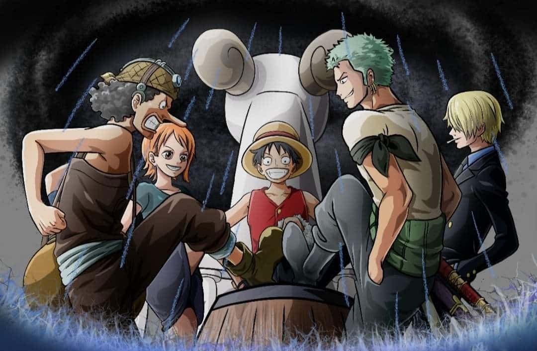 East Blue, anime pirates, stormy sky, SD Desktop Wallpaper