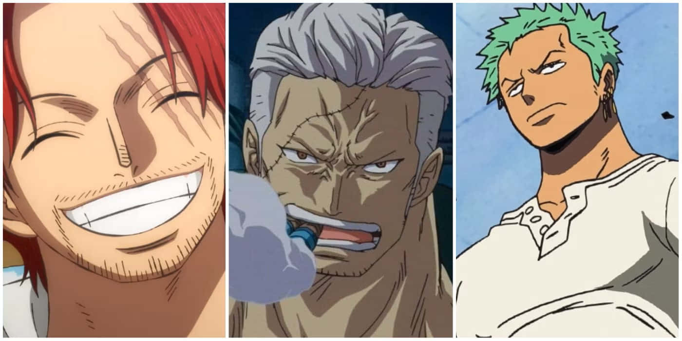 East Blue, red-haired, gray-haired, HD Desktop Wallpaper