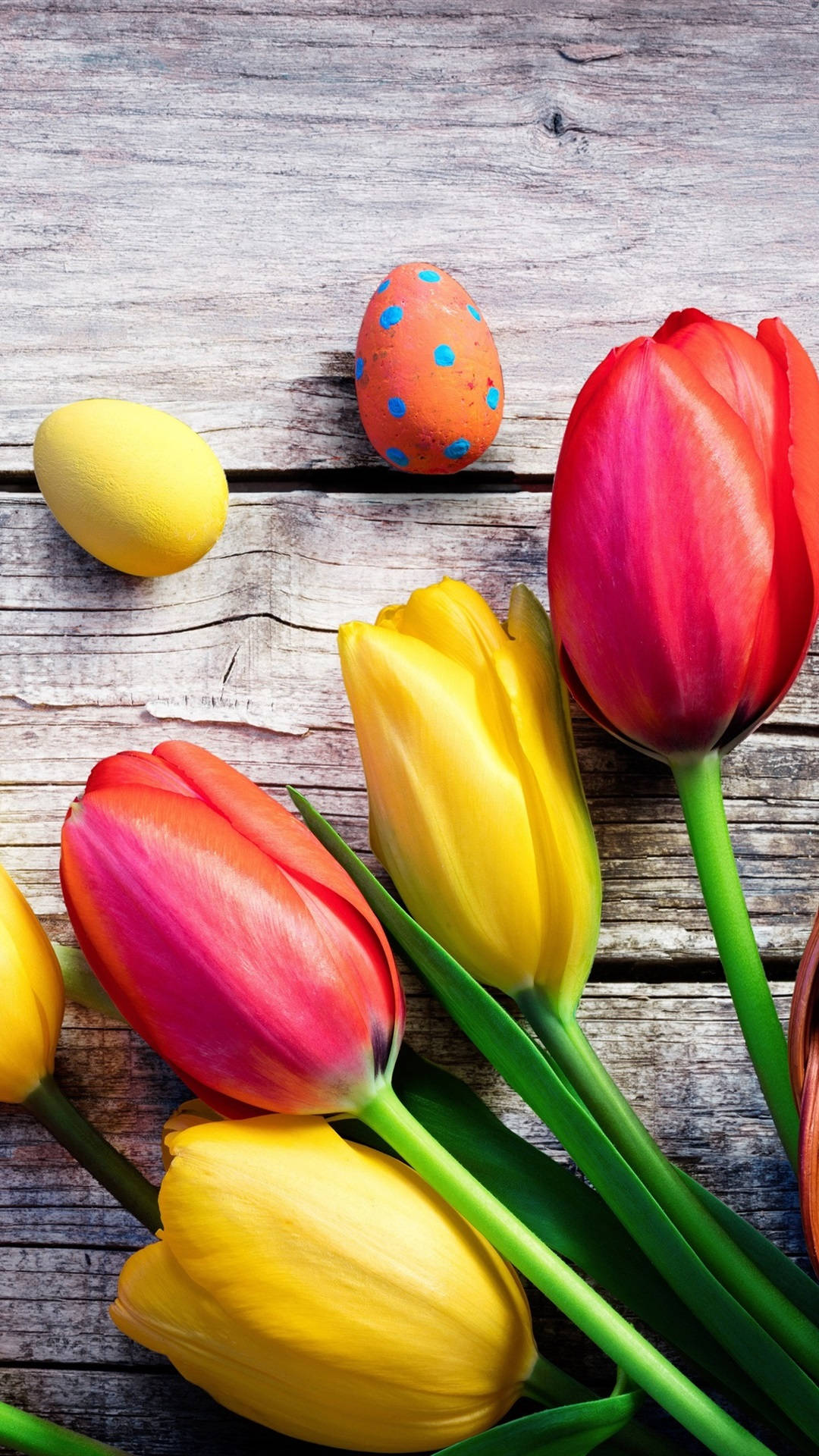 Easter, iPhone, red, Full HD Phone Wallpaper