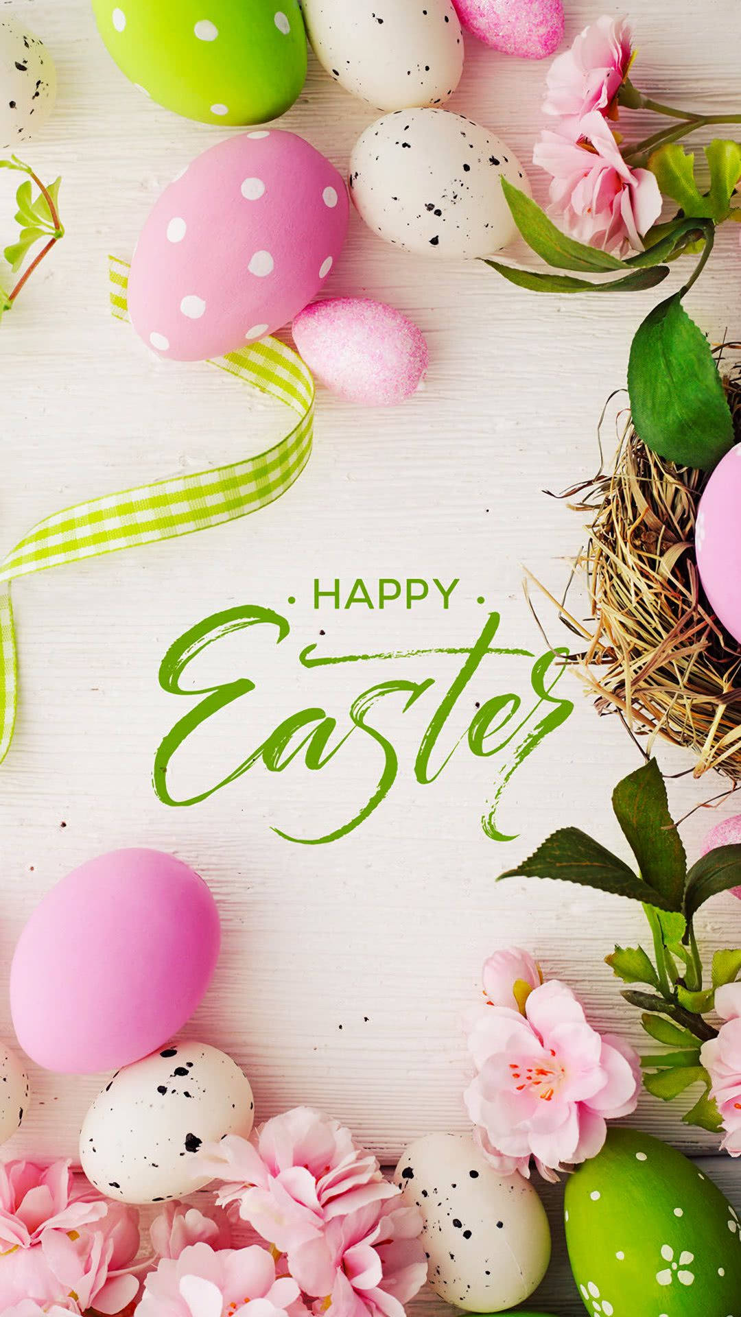 Easter, sunset, pastel Easter eggs, Full HD Phone Wallpaper