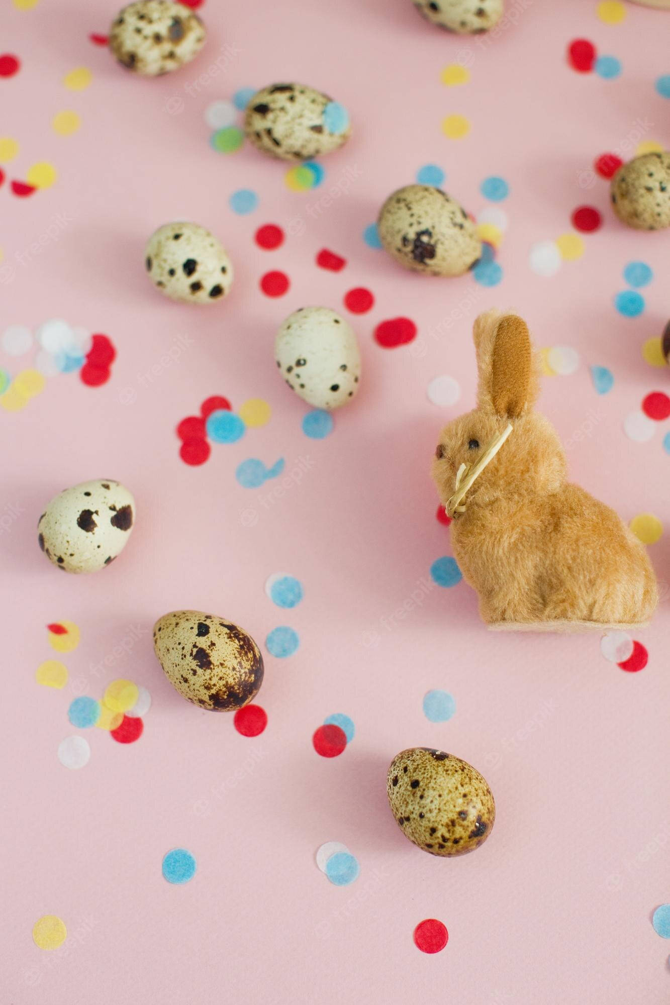 Easter, iPhone, plush bunny, Full HD Phone Wallpaper