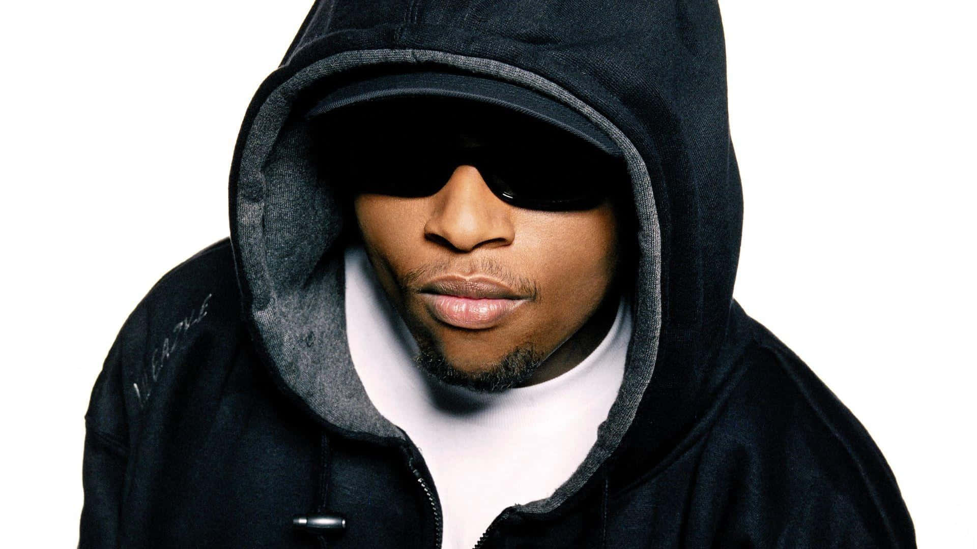Eazy-E, black hoodie, sunglasses, Full HD Desktop Wallpaper