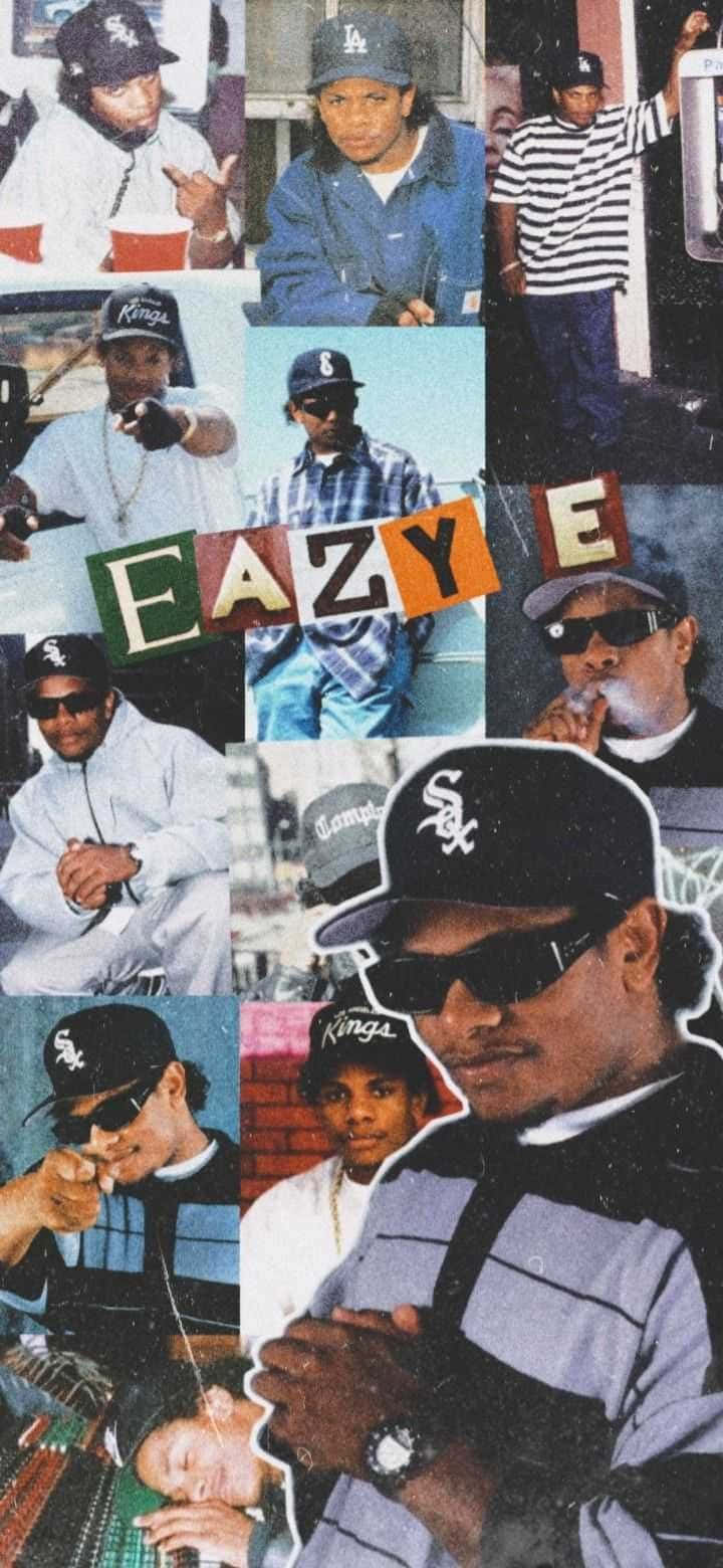 Eazy E, caps, sunglasses, HD Phone Wallpaper