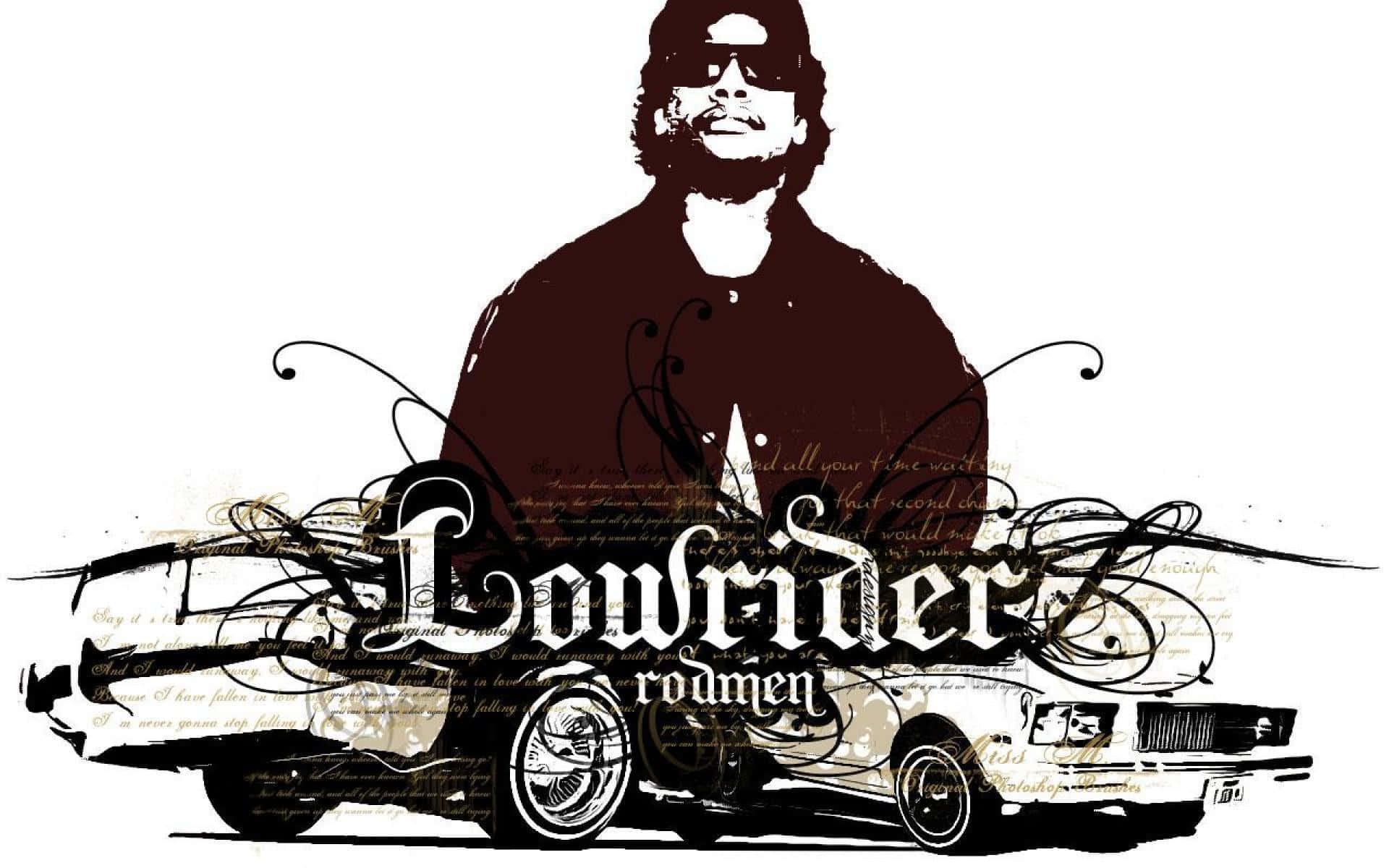 Eazy E, N.W.A., lowrider car, Full HD Desktop Wallpaper
