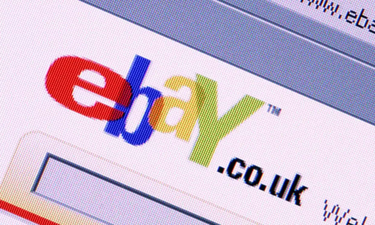 eBay UK, colorful eBay logo, computer screen, SD Desktop Wallpaper