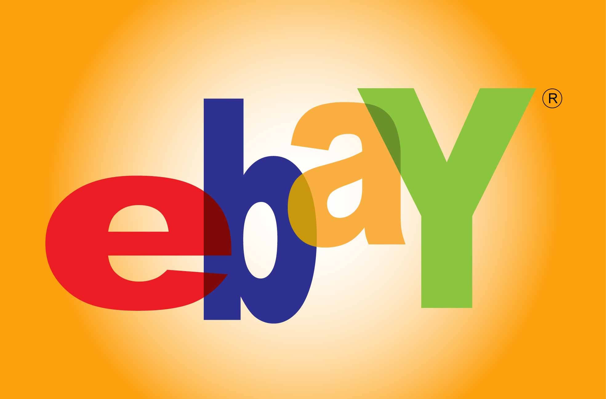 eBay, yellow, orange, Full HD Desktop Wallpaper