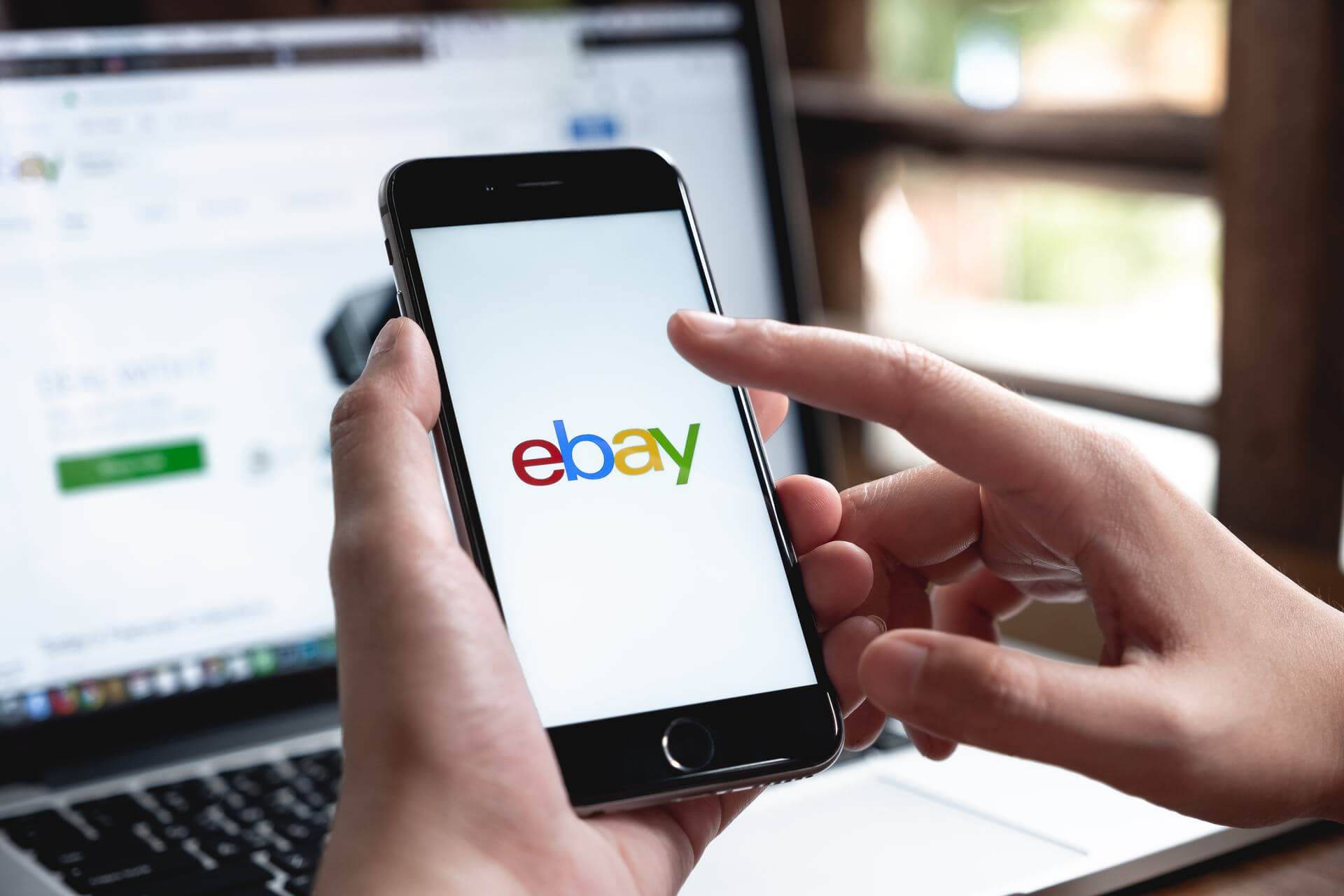 eBay, smartphone, laptop, Full HD Desktop Wallpaper