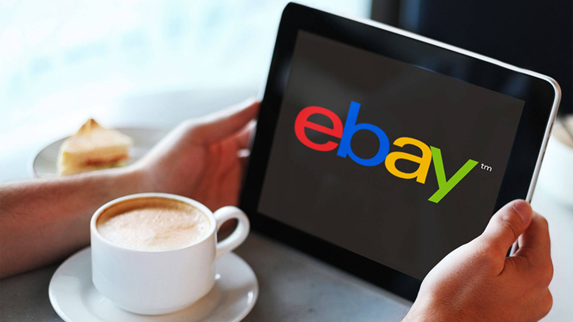 eBay, tablet, eBay logo, Full HD Desktop Wallpaper