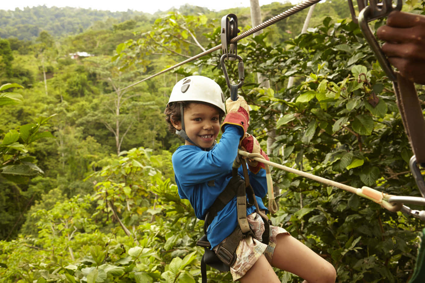 Eco-Tourism, child, helmet, HD Desktop Wallpaper