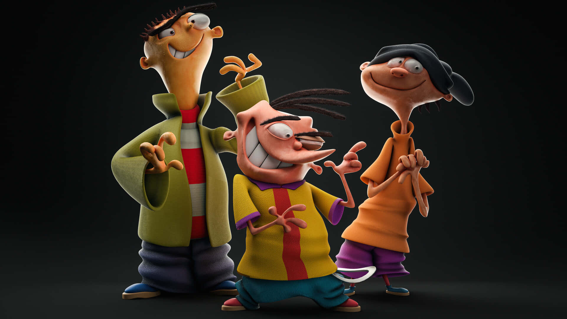 Ed Edd N Eddy, clay art, Ed, Full HD Desktop Wallpaper