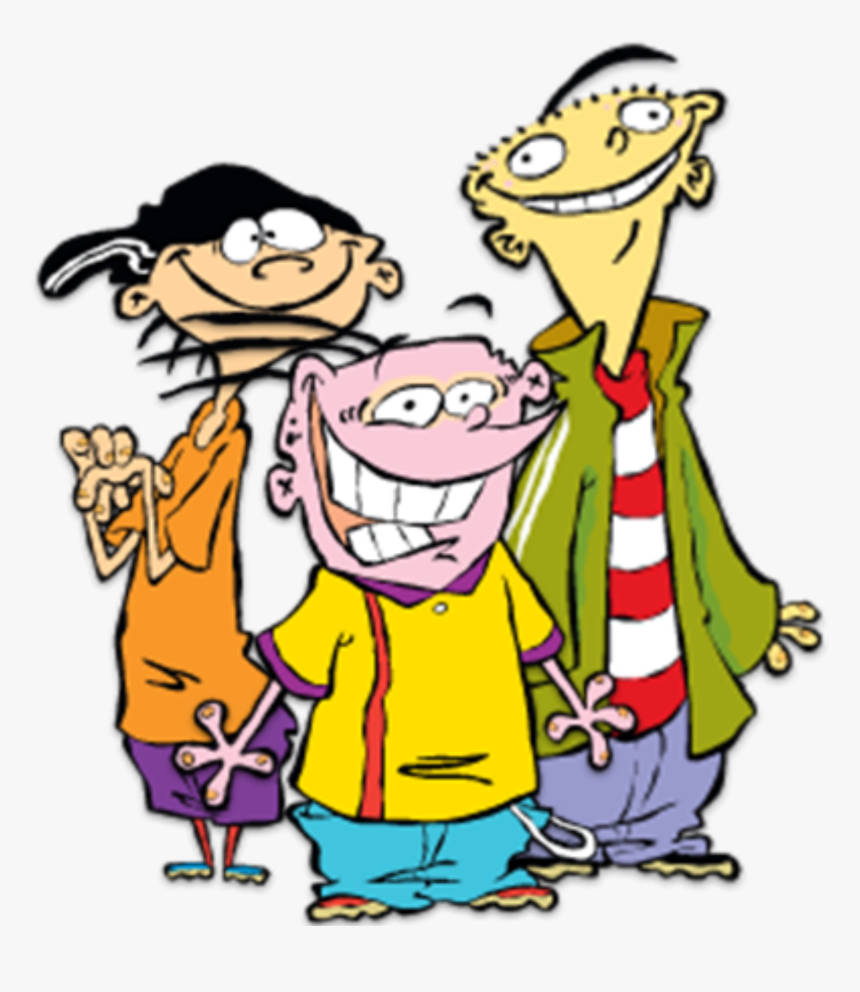 Ed Edd N Eddy, white background, three cartoon kids, SD Phone Wallpaper