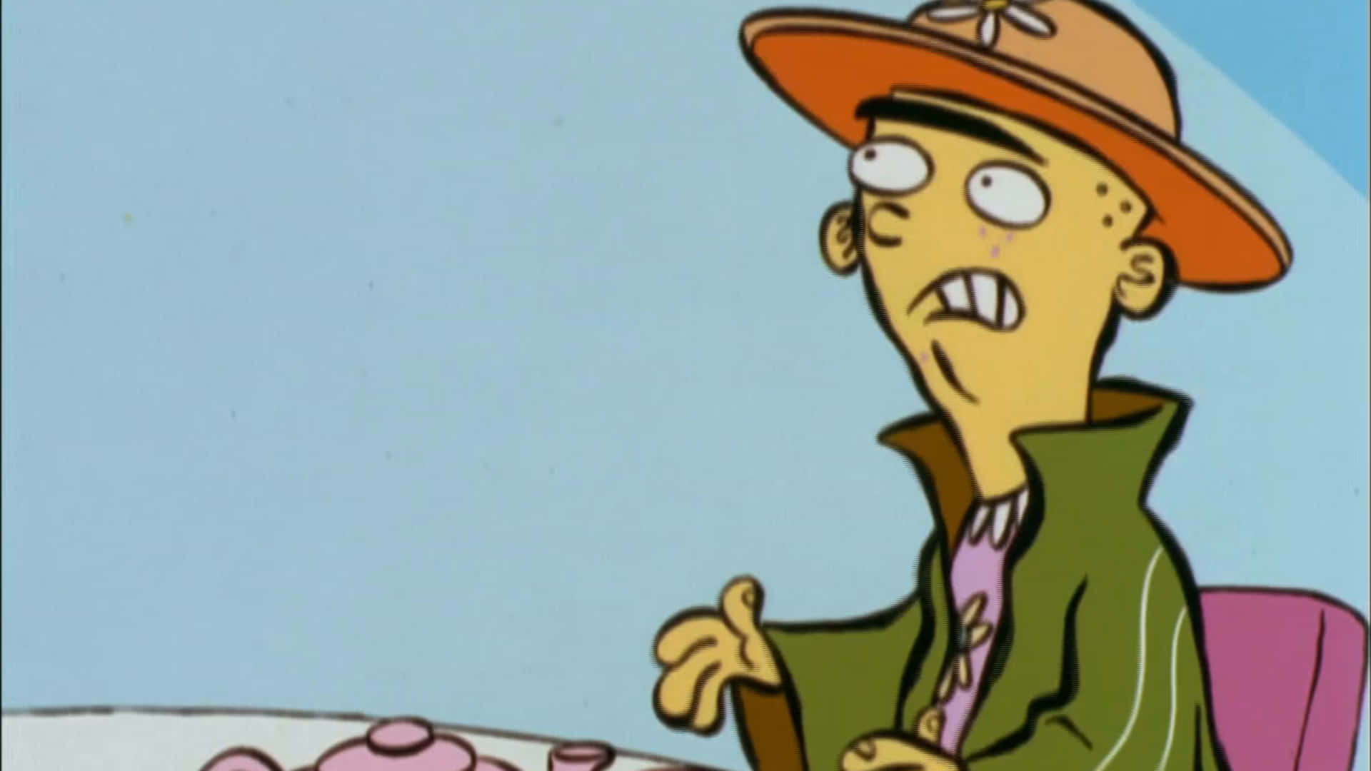 Edd, Ed, Edd N Eddy, orange hat, Full HD Desktop Wallpaper