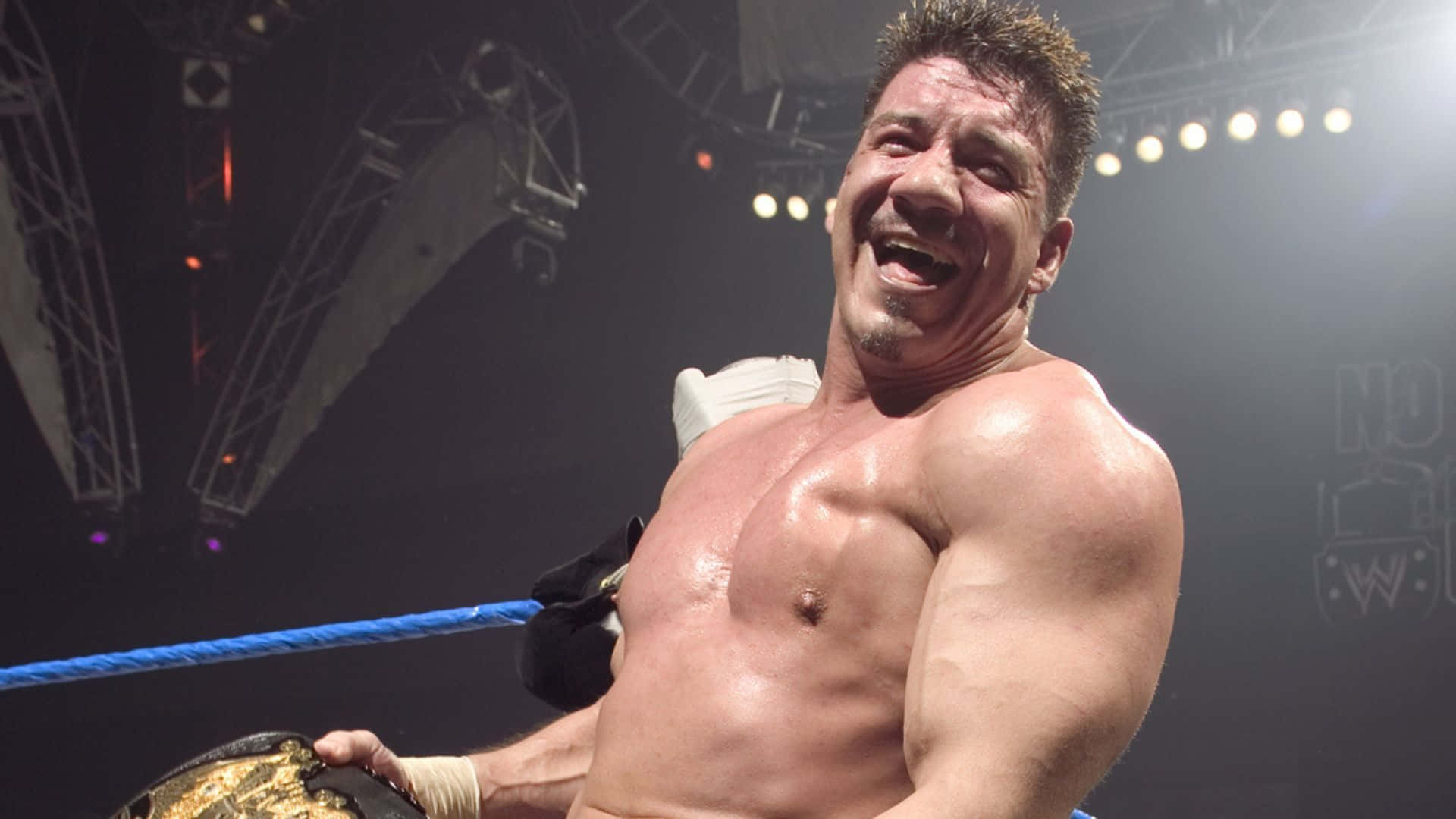 Eddie Guerrero, wrestler, championship belt, Full HD Desktop Wallpaper