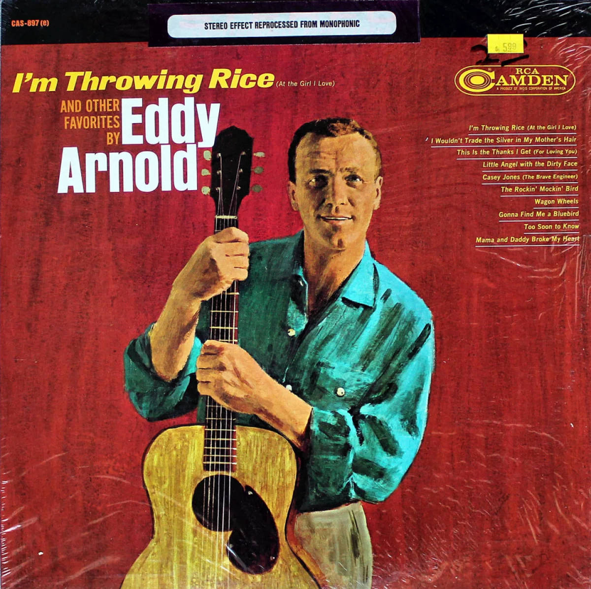 Eddy Arnold, I'm Throwing Rice, acoustic guitar, SD Desktop Wallpaper