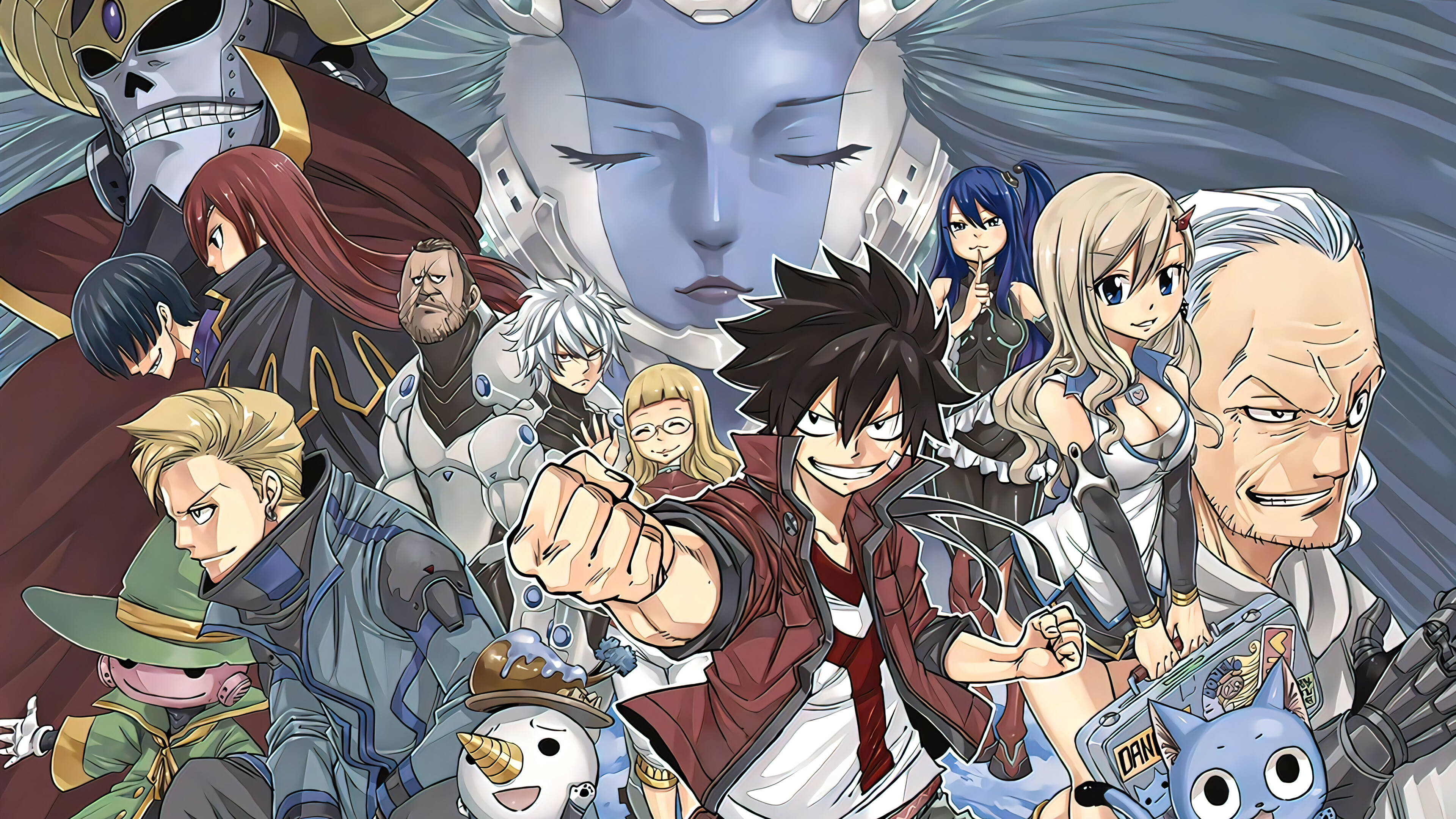 Edens Zero, characters, anime wallpaper, 4K Desktop Wallpaper