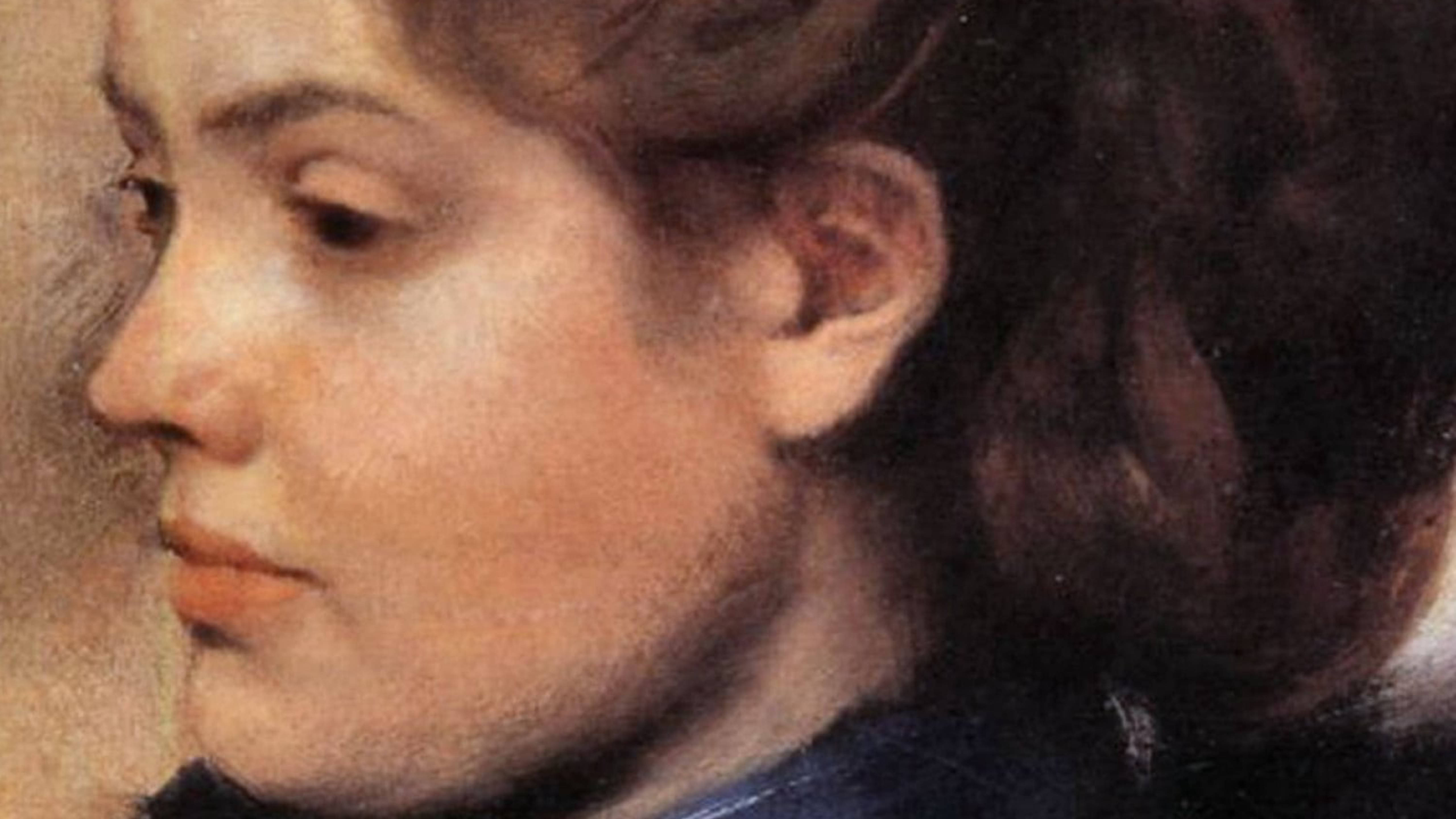 Edgar Degas, oil painting, portrait, 5K Desktop Wallpaper