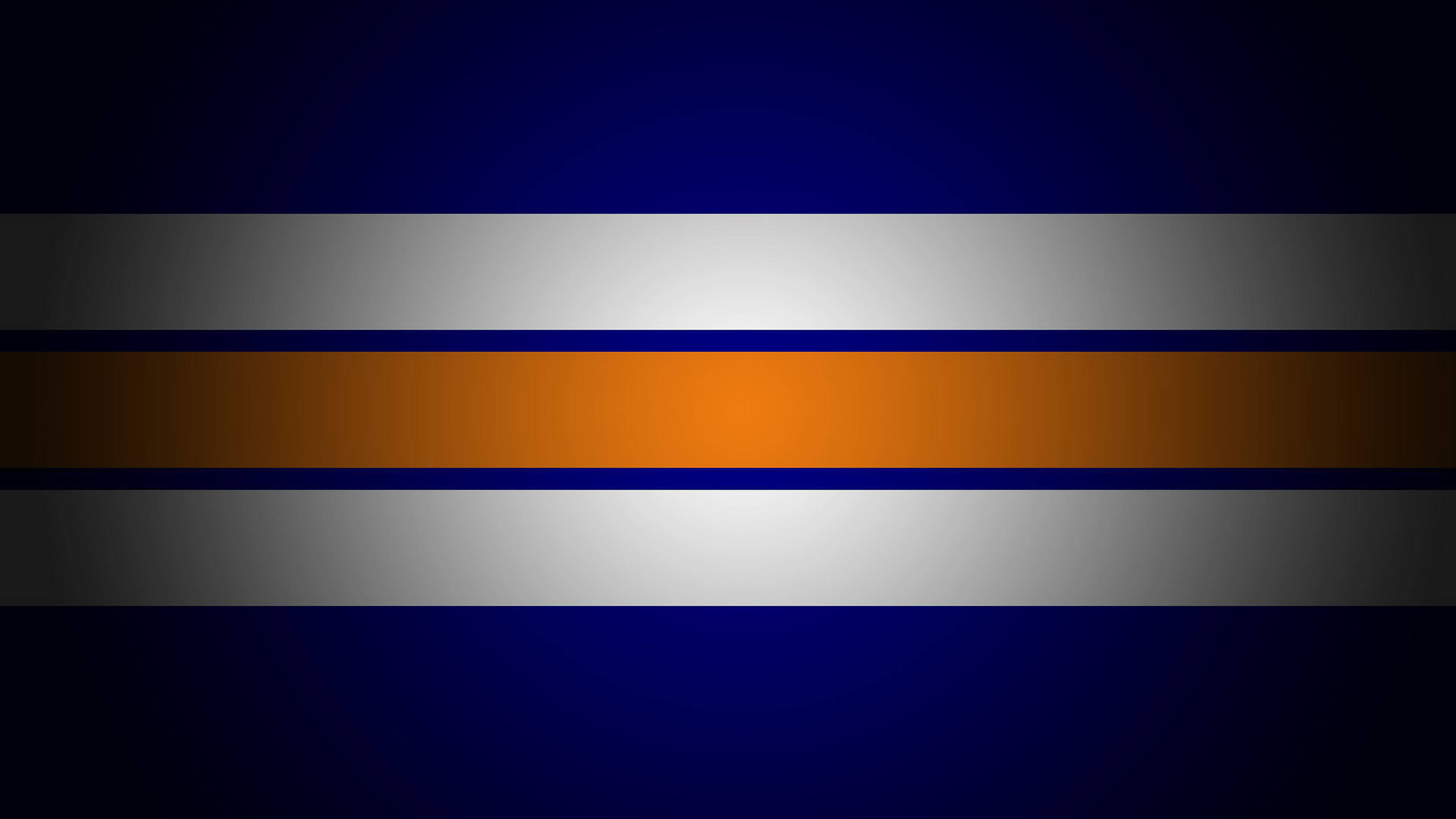 Edmonton Oilers, deep blue, silver, 5K Desktop Wallpaper