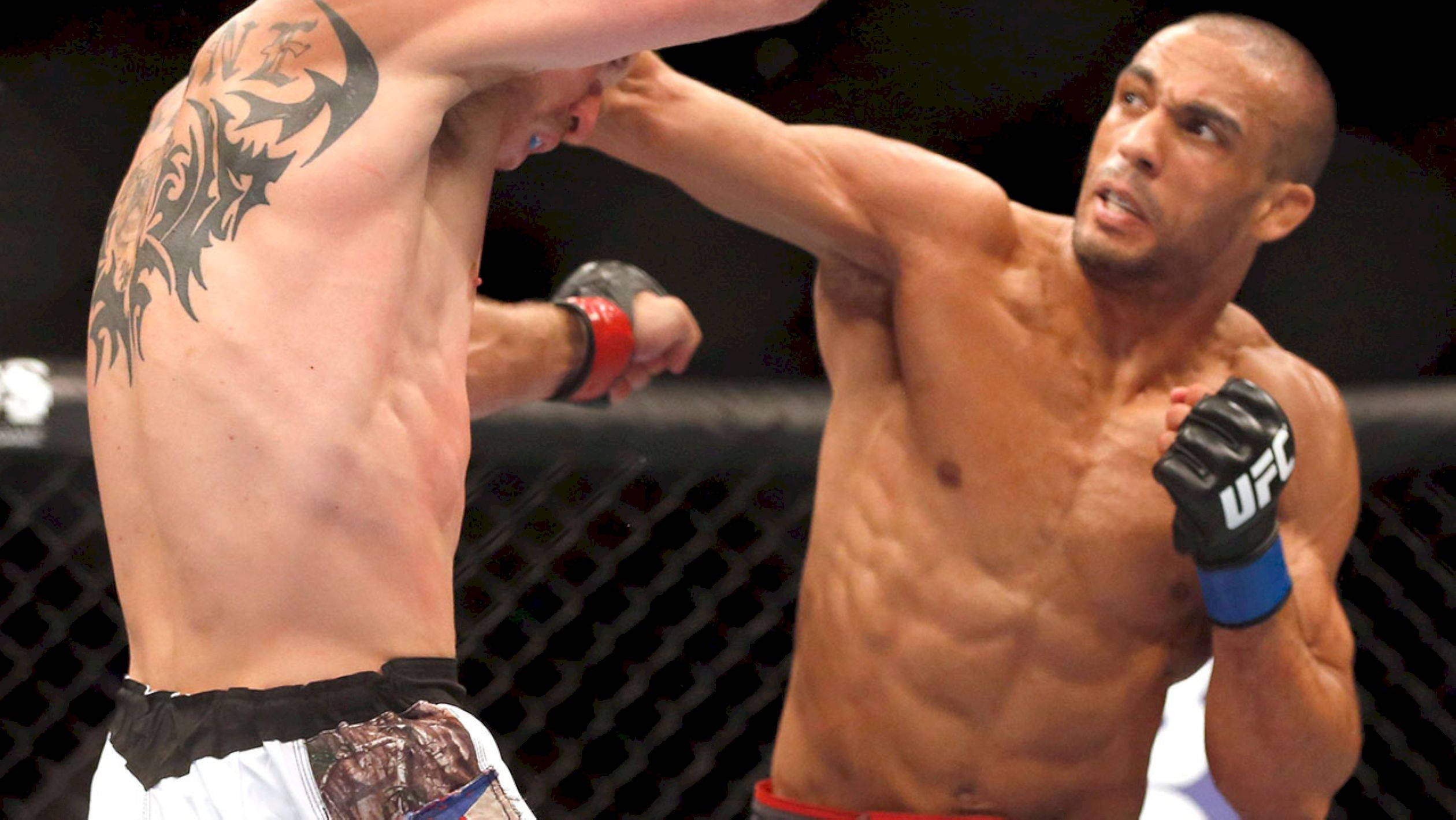 Edson Barboza, cage, punch, Full HD Desktop Wallpaper