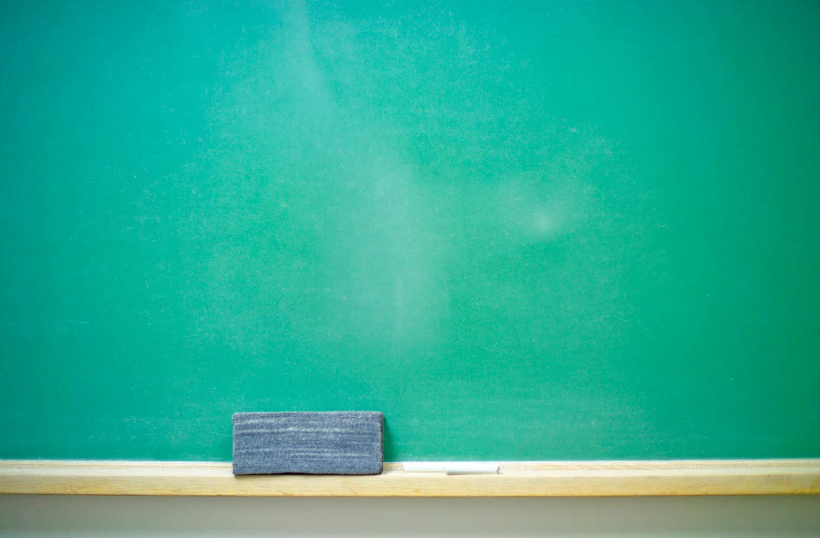 teal chalkboard, gray eraser, white chalk, HD Desktop Wallpaper
