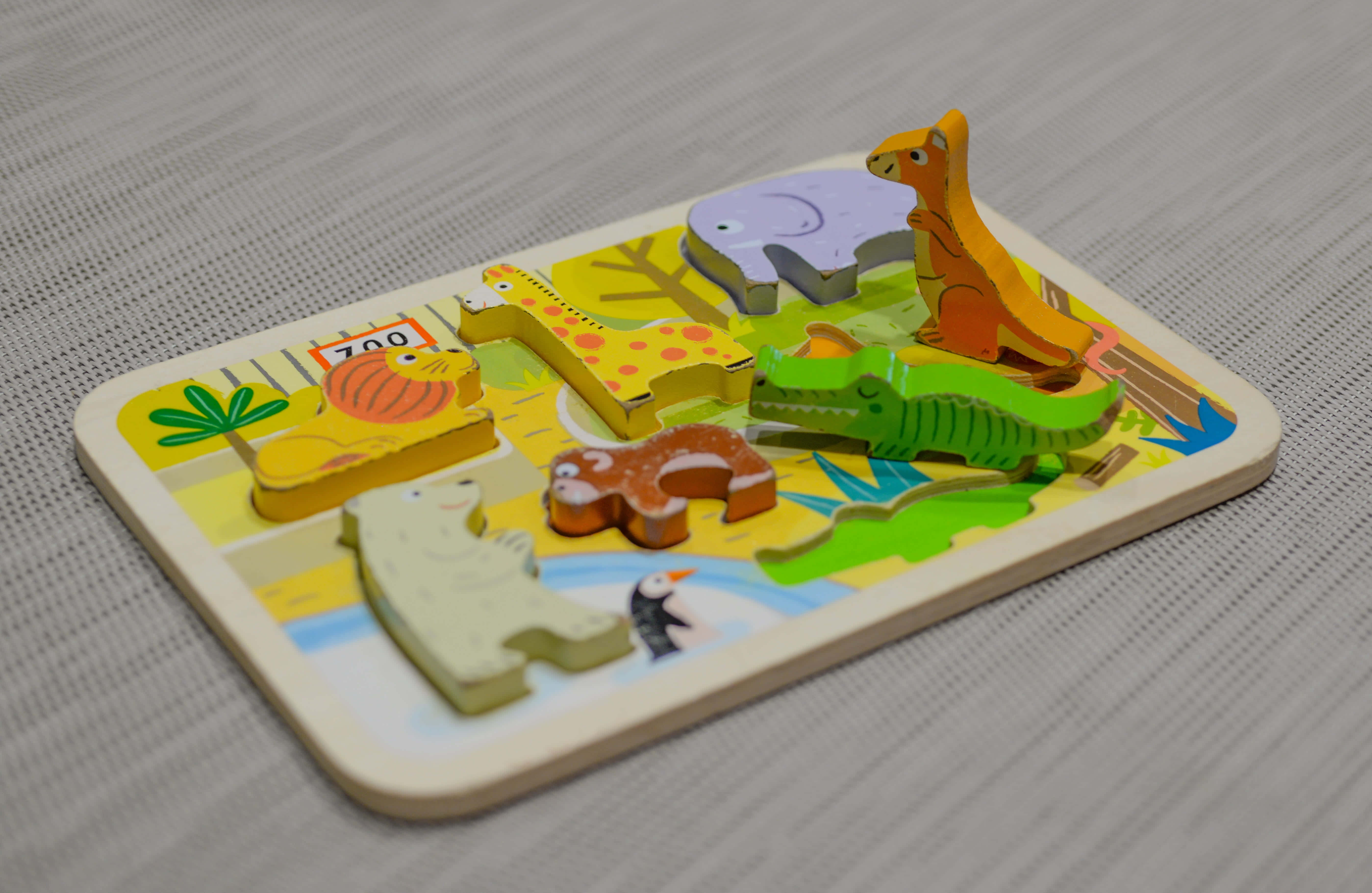 educational games, wooden animal puzzle, giraffe, 5K Desktop Wallpaper