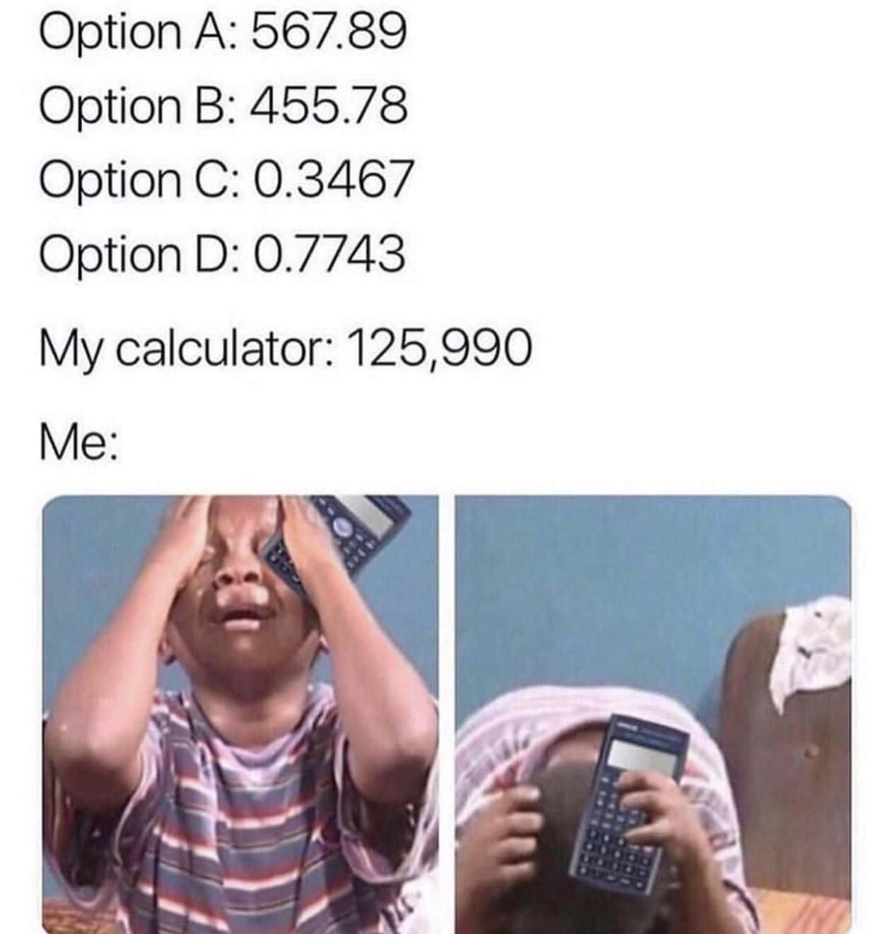 Educational Memes, math options, calculator, HD Phone Wallpaper