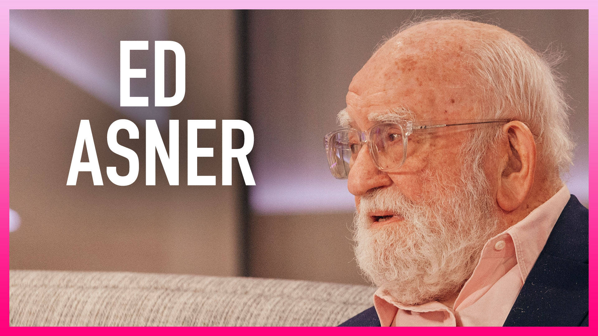 Edward Asner, white beard, glasses, Full HD Desktop Wallpaper