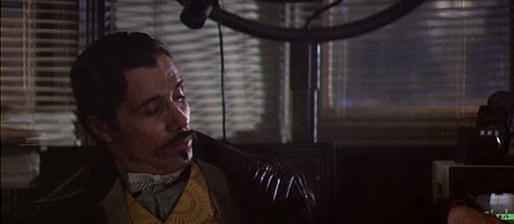 Edward James Olmos, mustache, dimly lit room, SD Desktop Wallpaper