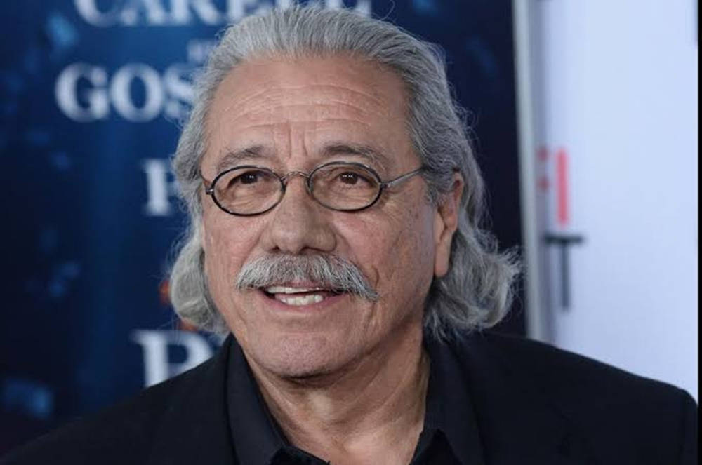 Edward James Olmos, gray hair, glasses, SD Desktop Wallpaper