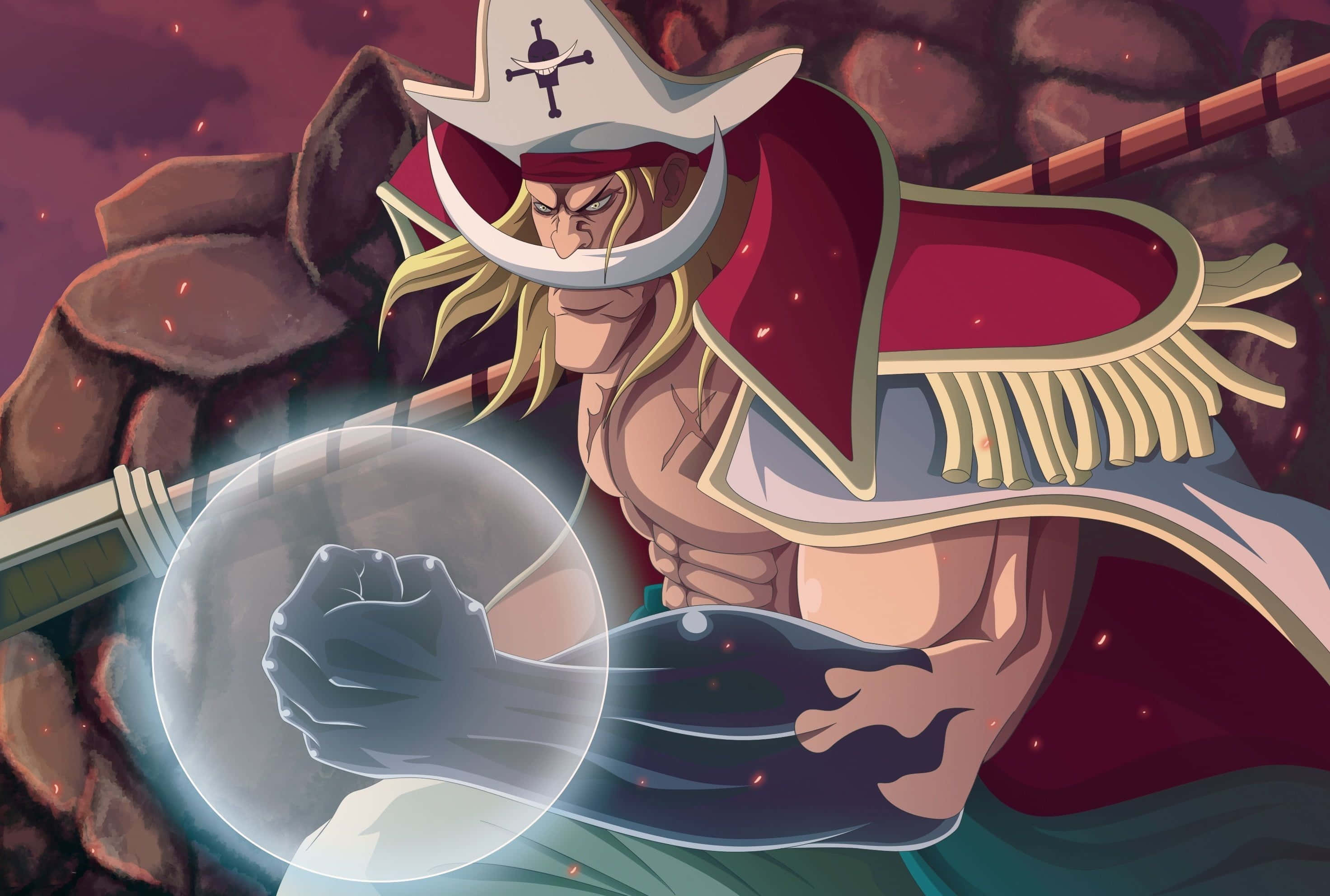 Edward Newgate, blonde hair, white hat, 2K Desktop Wallpaper