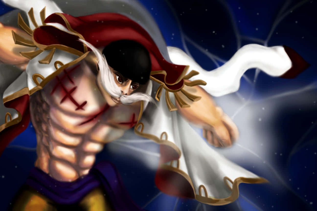 Edward Newgate, white beard, red cape, HD Desktop Wallpaper