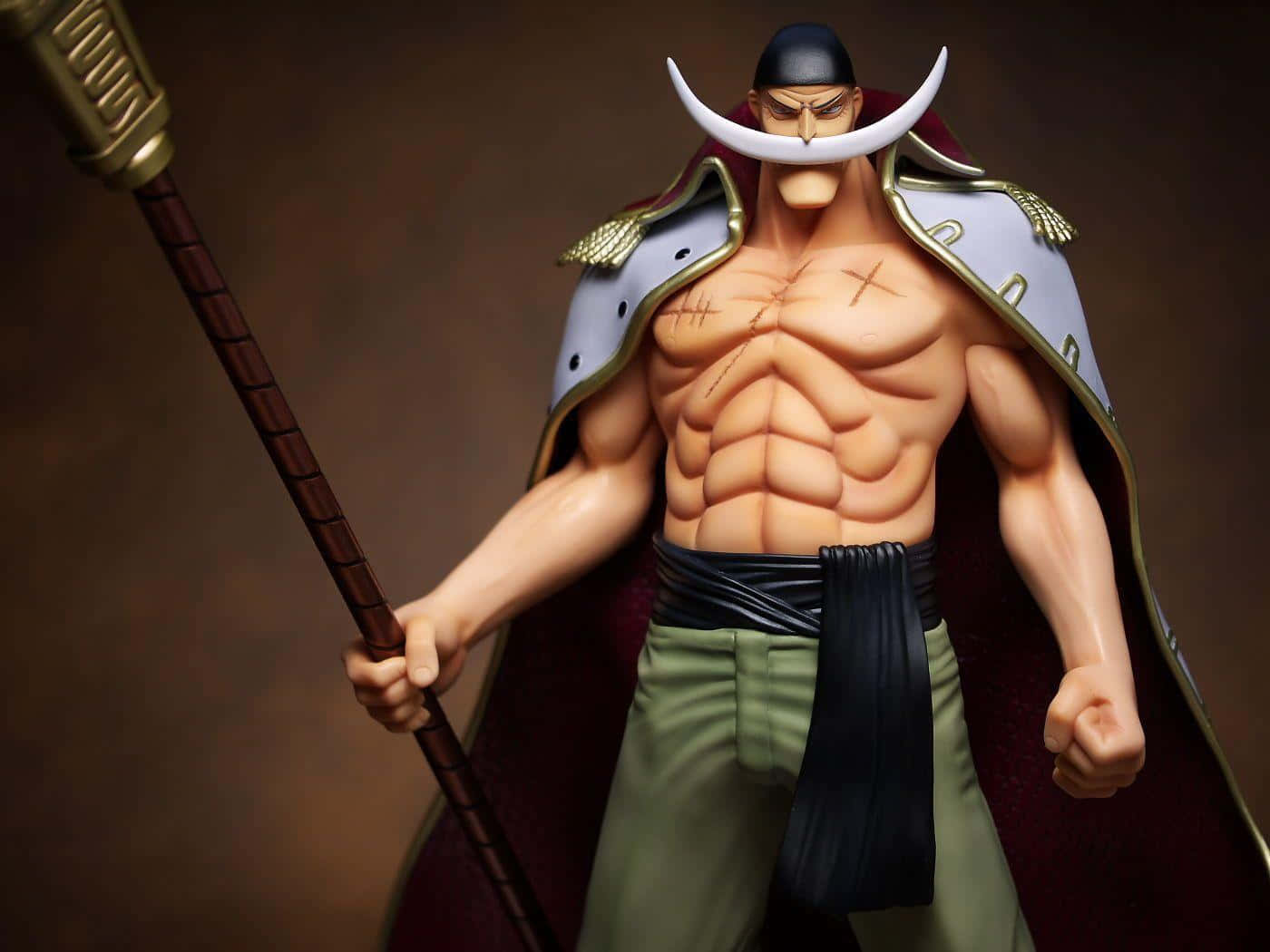 Edward Newgate, white horned mustache, cape, HD Desktop Wallpaper