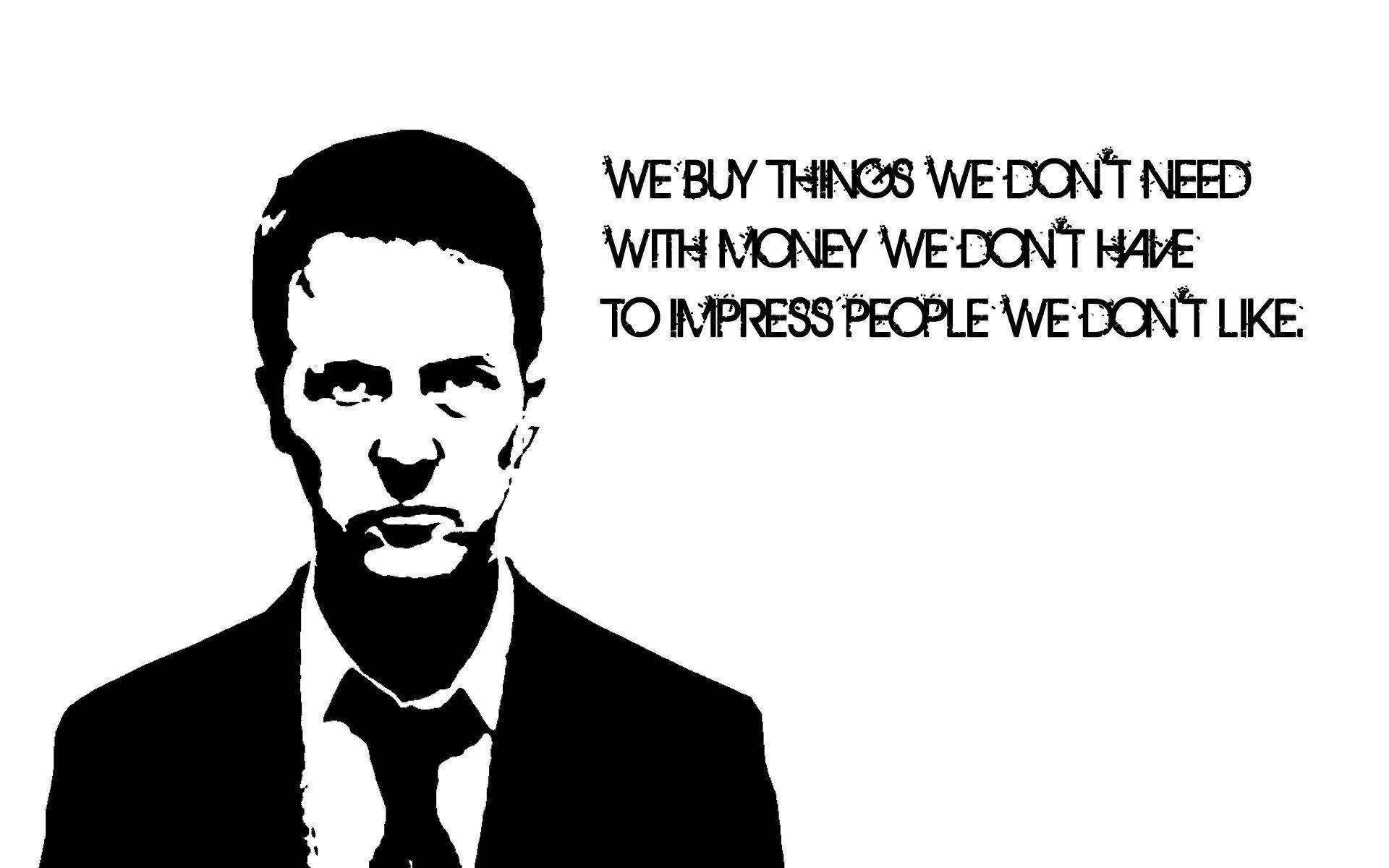 Edward Norton, black and white silhouette, man in a suit, Full HD Desktop Wallpaper