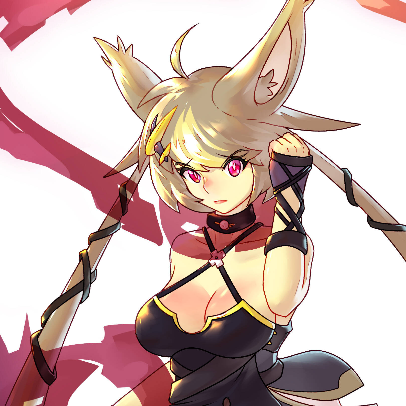Eevee Evolutions, anime girl, fox ears, HD Desktop Wallpaper