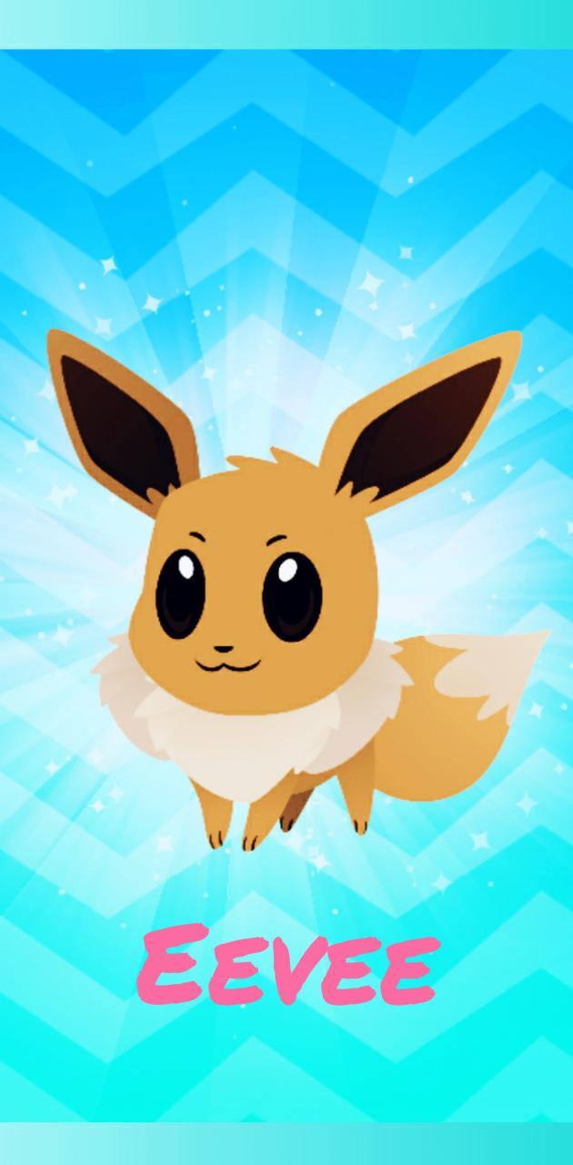 Eevee, iPhone, blue, HD Phone Wallpaper