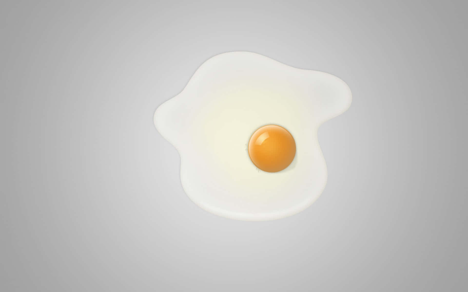 egg white, bright orange yolk, soft white, Full HD Desktop Wallpaper