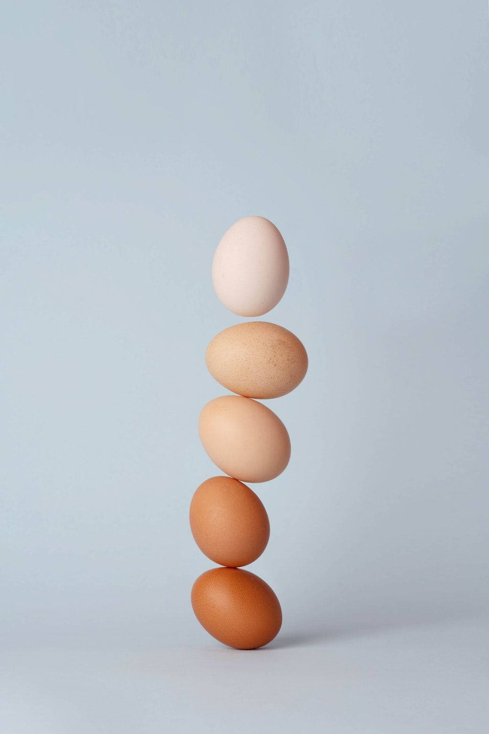 eggs, beige, brown, HD Phone Wallpaper