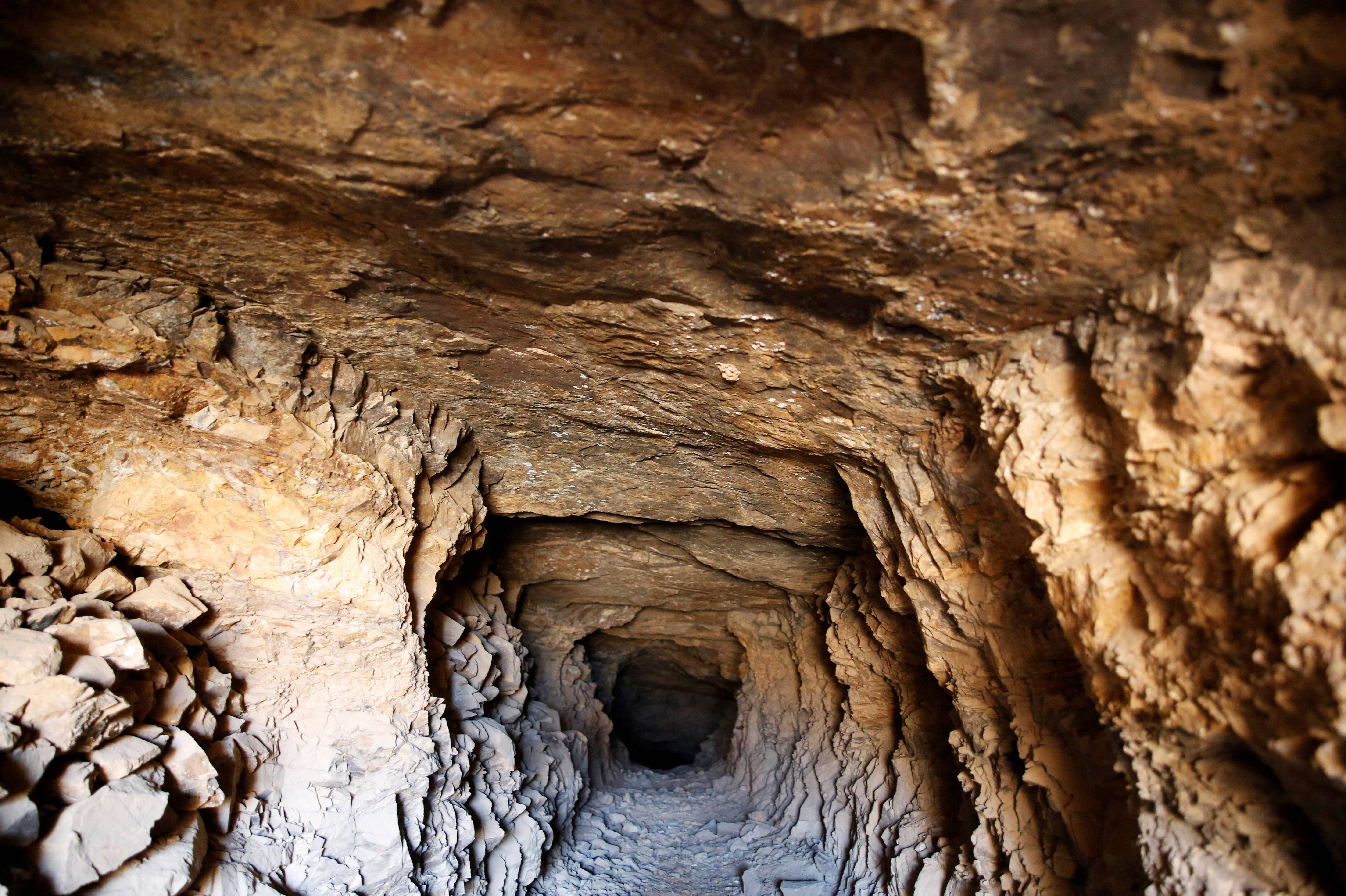 cave, abandoned goldmines, Egypt, 5K Desktop Wallpaper