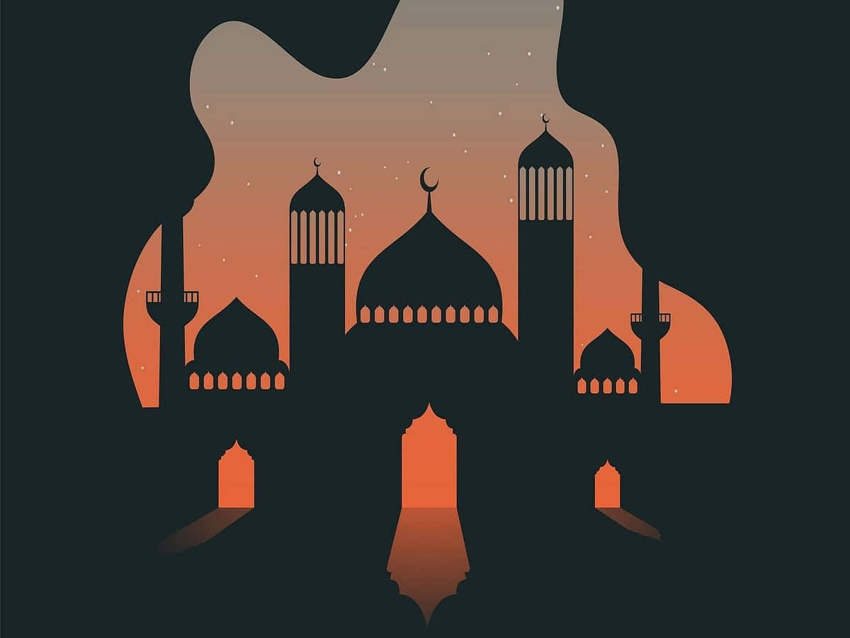 Eid Milad-un-Nabi, mosque, domes, SD Desktop Wallpaper