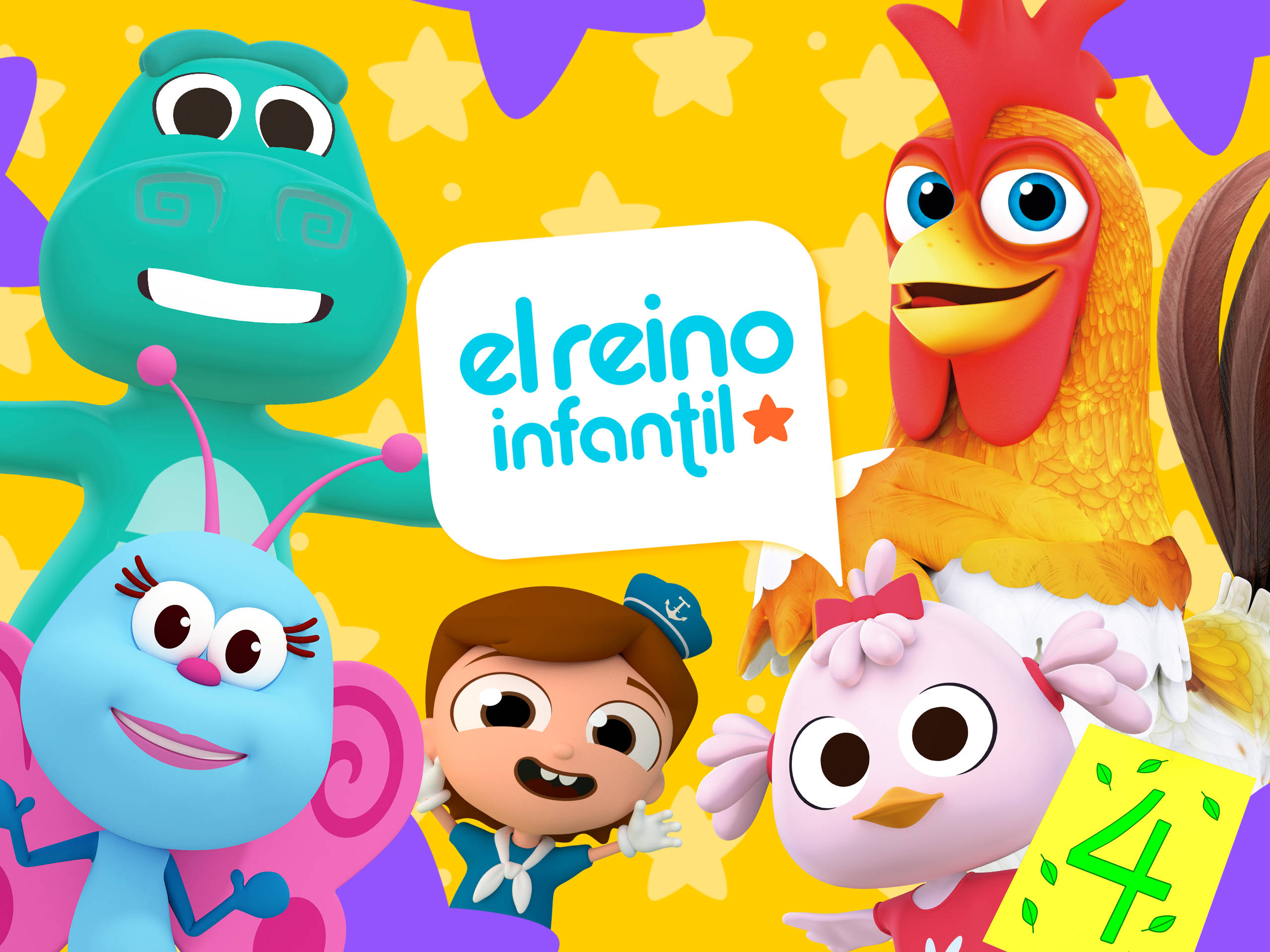 El Reino Infantil, dinosaur, chicken, 2K Desktop Wallpaper