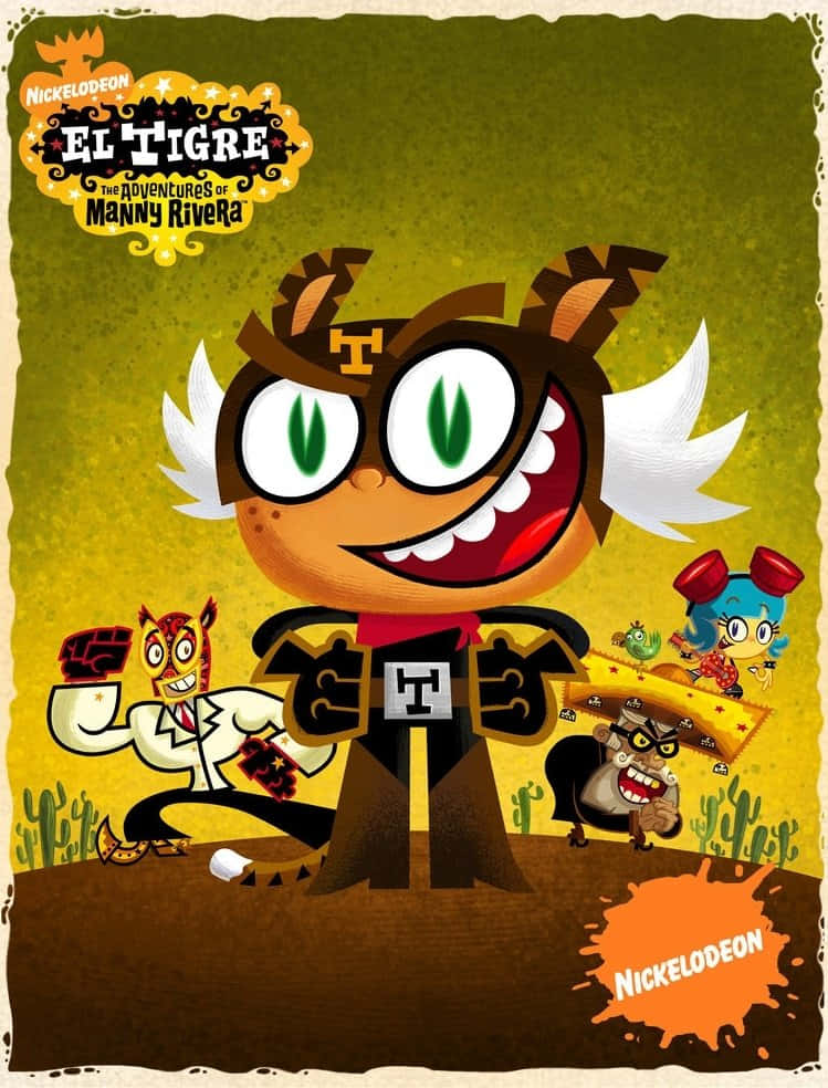 El Tigre, The Adventures Of Manny Rivera, desert setting, SD Phone Wallpaper