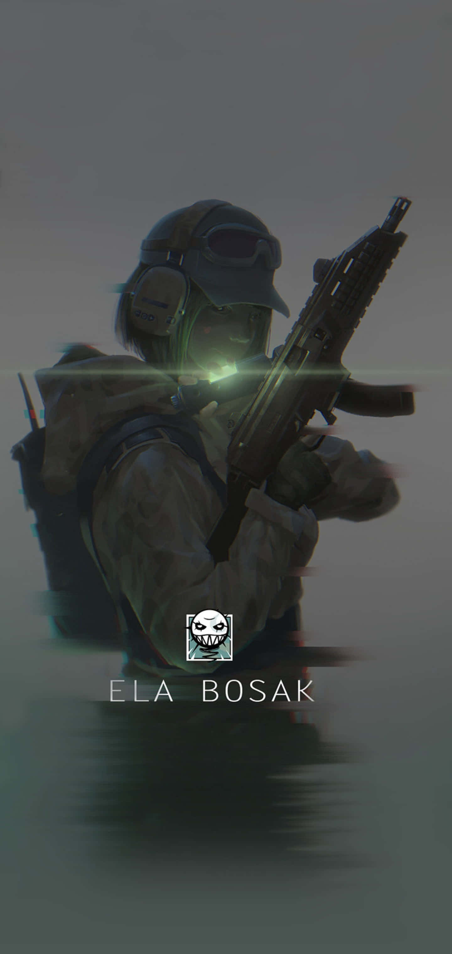 Ela R6, tactical gear, rifle, 2K Phone Wallpaper