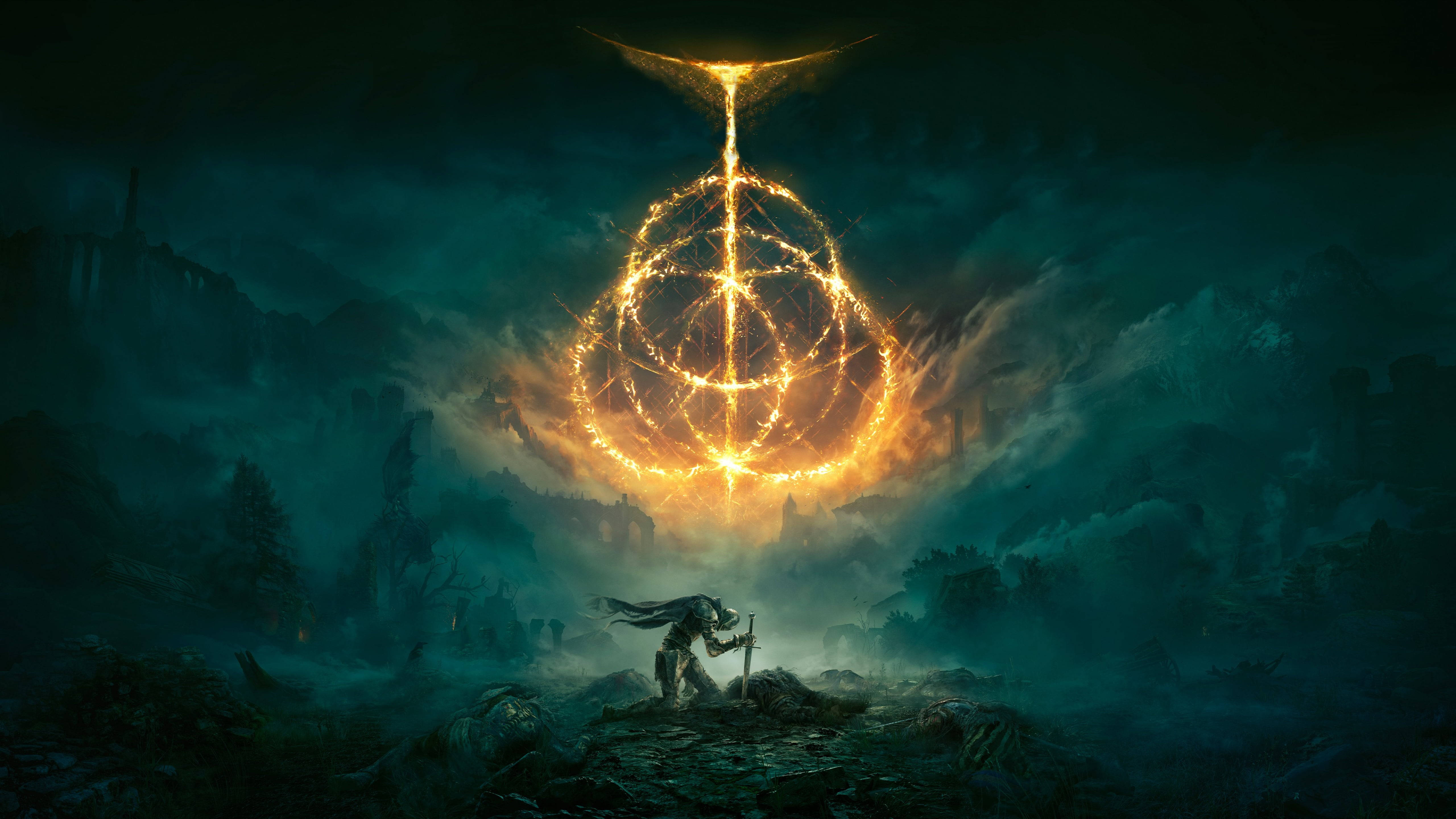 Elden Ring, 1080p, lone warrior, 5K Desktop Wallpaper